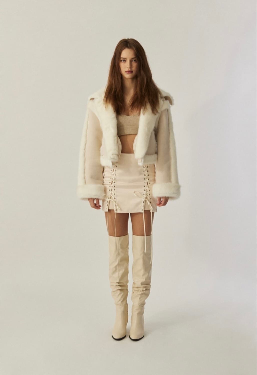 threetimes bunny fur coat オフホワイト　22 threetimes bunny fur coat オフホワイト 22 THREETIMES on Instagram