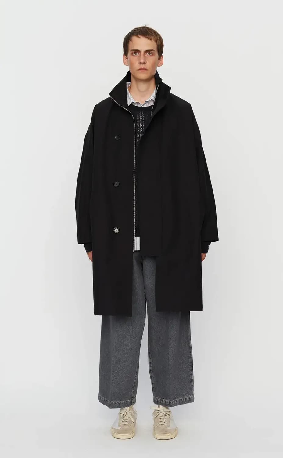 mfpen \"JOHNSTON COAT\" ネイビー mfpen 