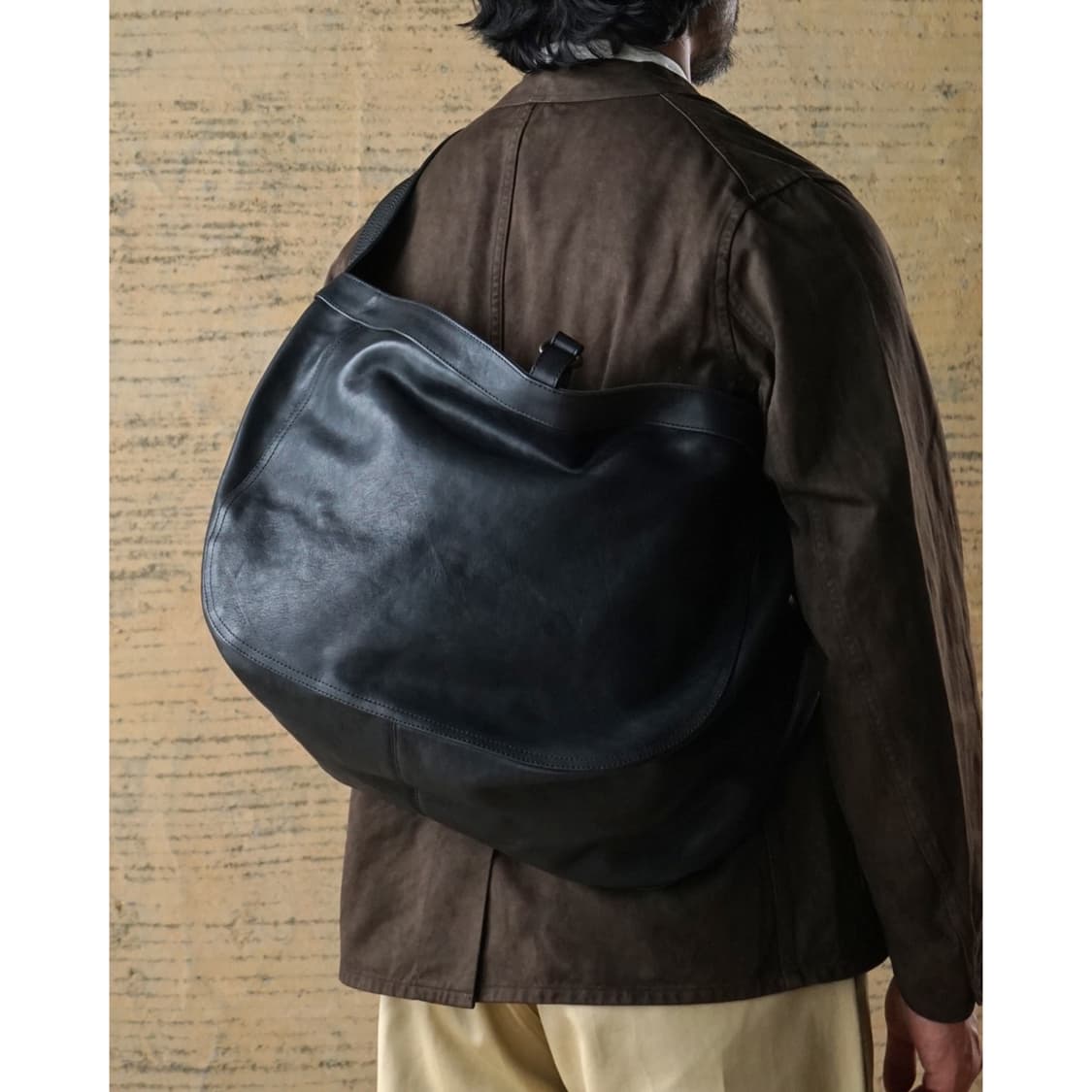 名作 T.T LOT.004 NEWSBOY BAG HORSE LEATHER Taiga Takahashi | [Store Limited] LOT.004 NEWSBOY BAG