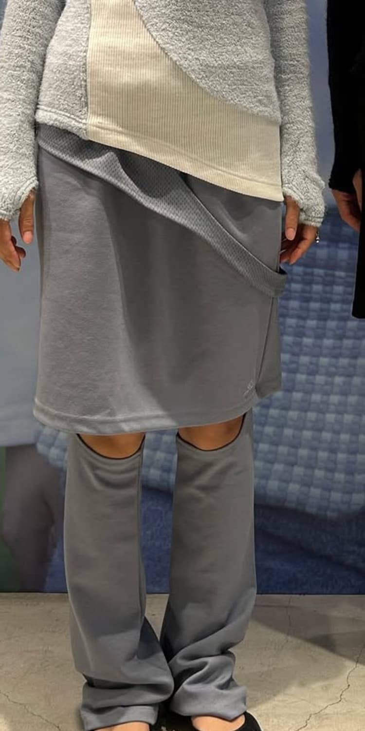 スカート jichoi SS24 DETTACHABLE SKIRT PANTS jichoi SS24 DETTACHABLE SKIRT PANTS JICHOI】SS24 DETTACHABLE