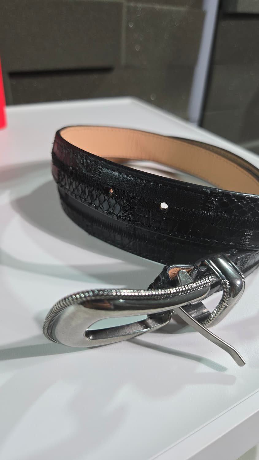 Supreme Patchwork Ranger Belt Black -S/M | 후루츠패밀리