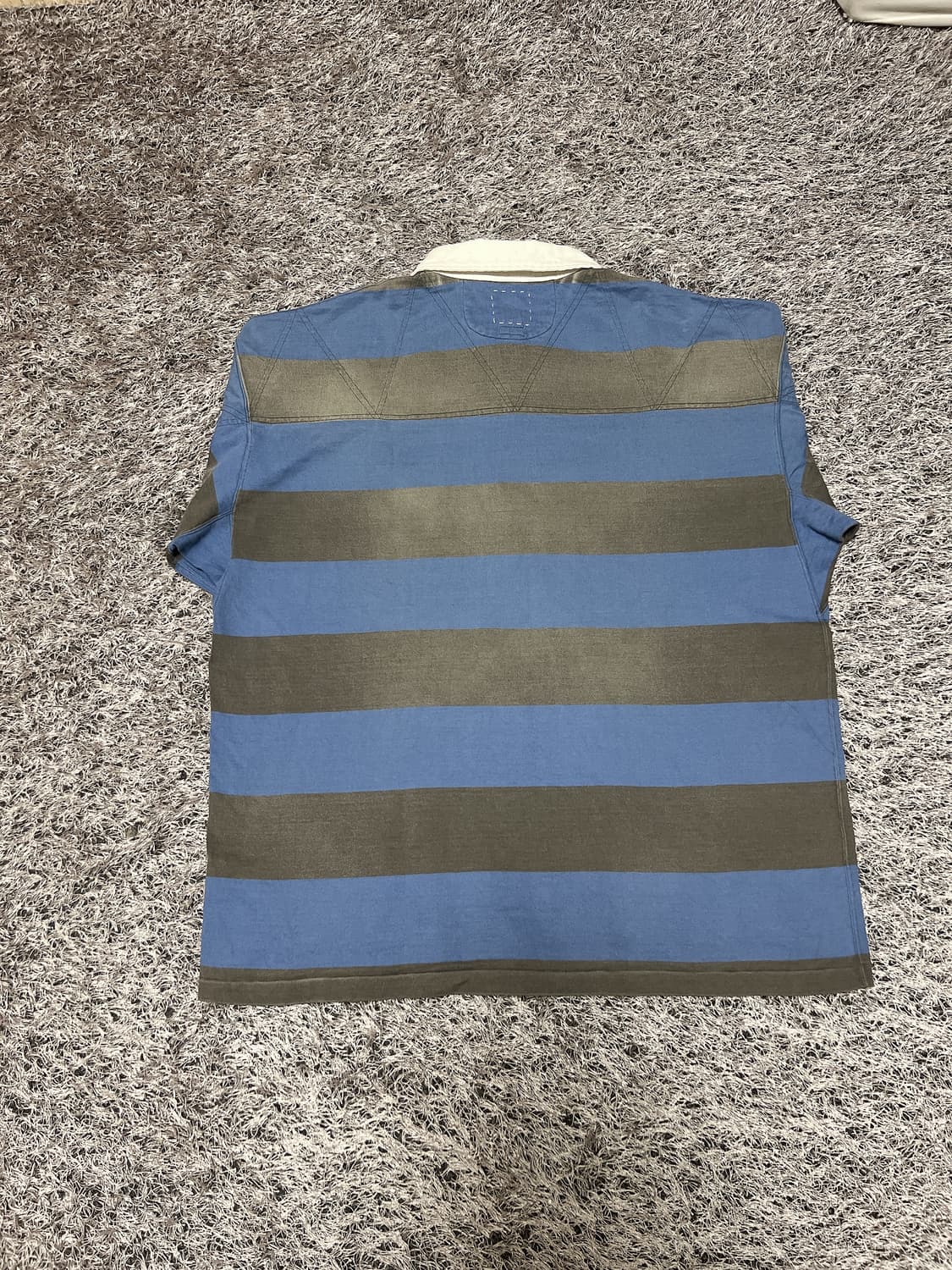 VISVIM) 비즈빔 럭비티 Larkham L/S rugger grey | 후루츠패밀리