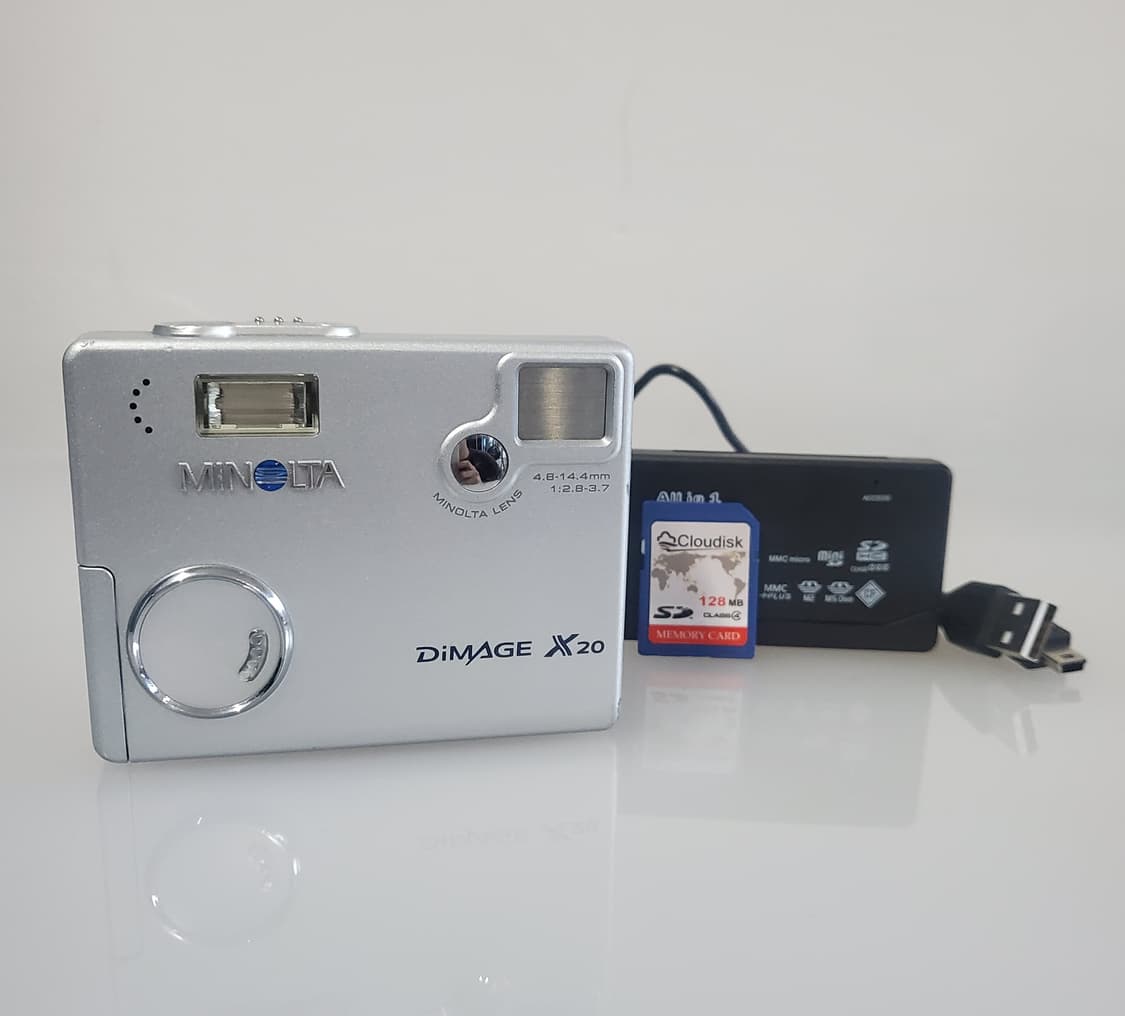 미놀타 디미지 minolta dimage x20 실버 | 후루츠패밀리