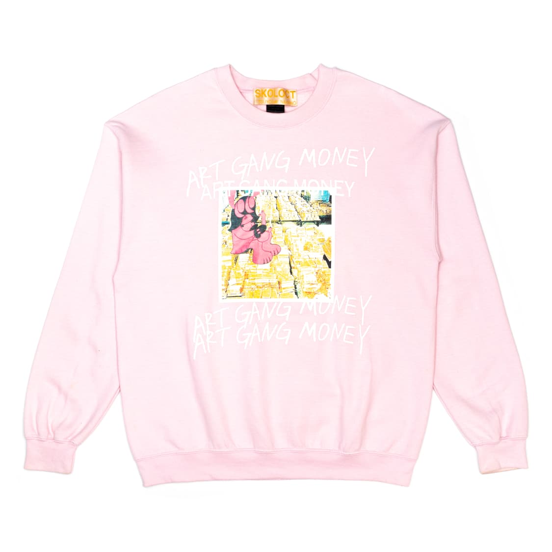 SKOLOCT ART GANG MONE¥ L/S T-SHIRT 未使用 スコロクト ART