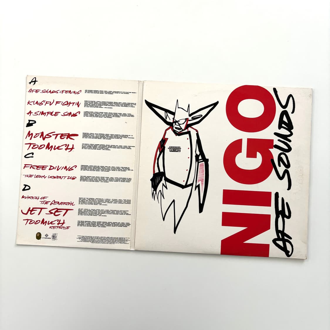 Nigo - Ape Sounds , 2000 Mo'wax VINYL | 후루츠패밀리