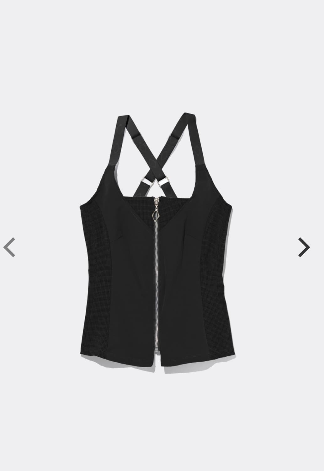 미스치프 STRAP ZIP UP SLEEVELESS | 후루츠패밀리