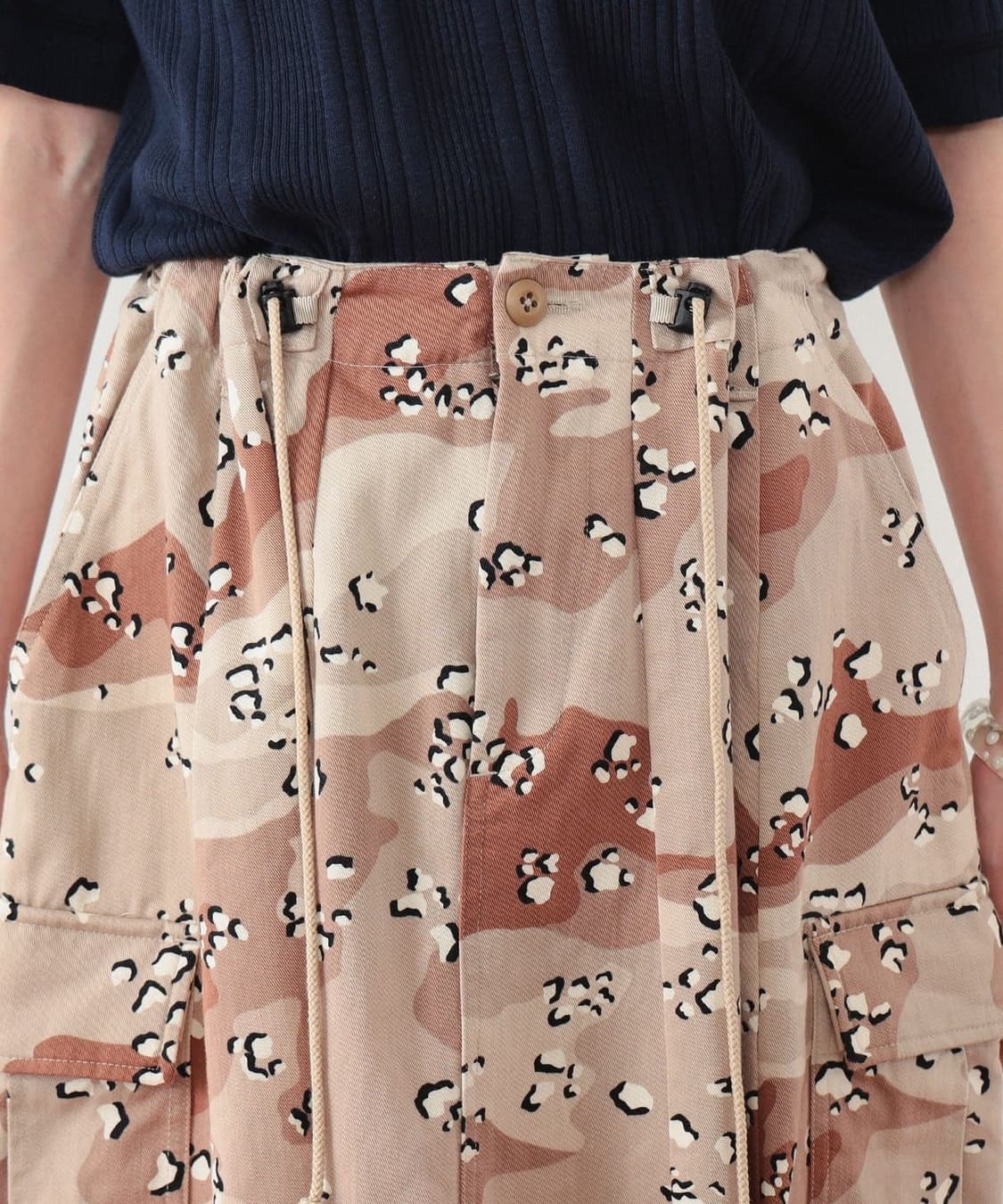BEAMS BOY NEEDLES 別注 HD Camo Skirt こう さまNEEDLES × BEAMS BOY / Camo Skirt - メルカリ
