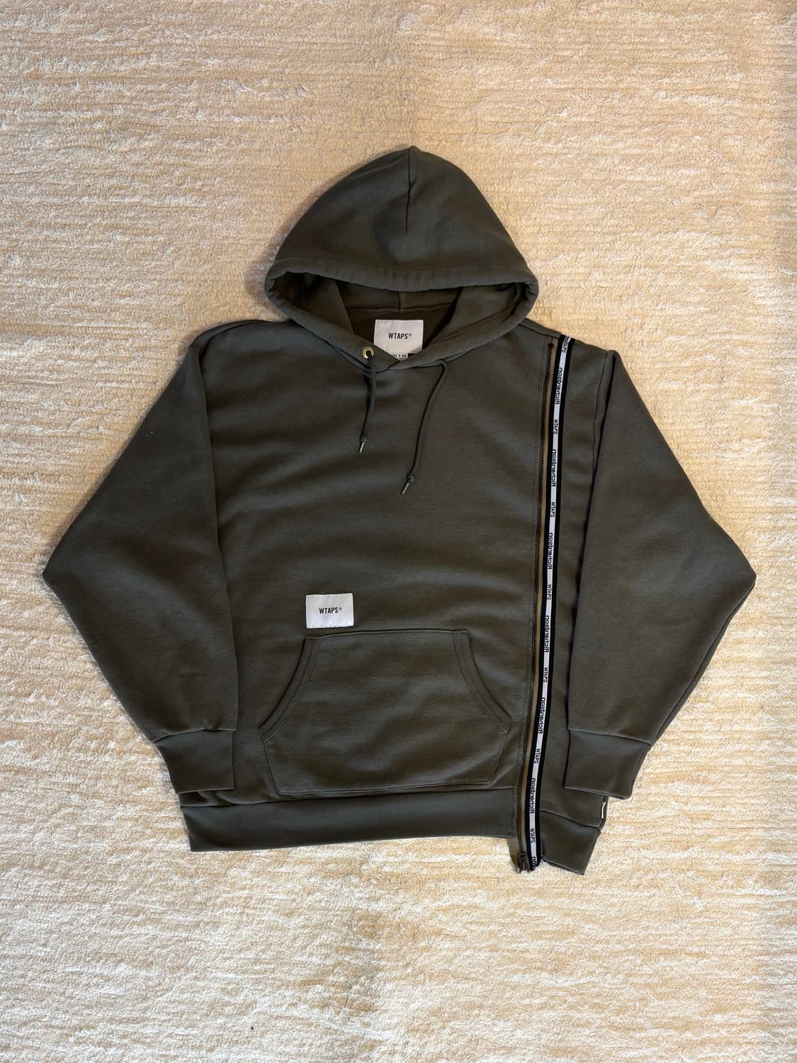 新品 WTAPS × RICHARDSON パーカーブラック