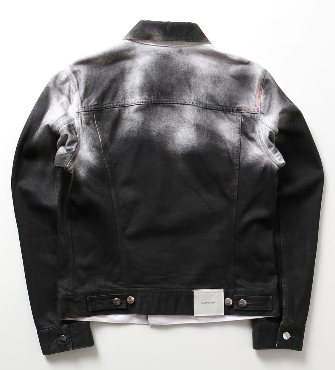 NAMACHEKO 21SS WAX PAINT DENIM JACKET