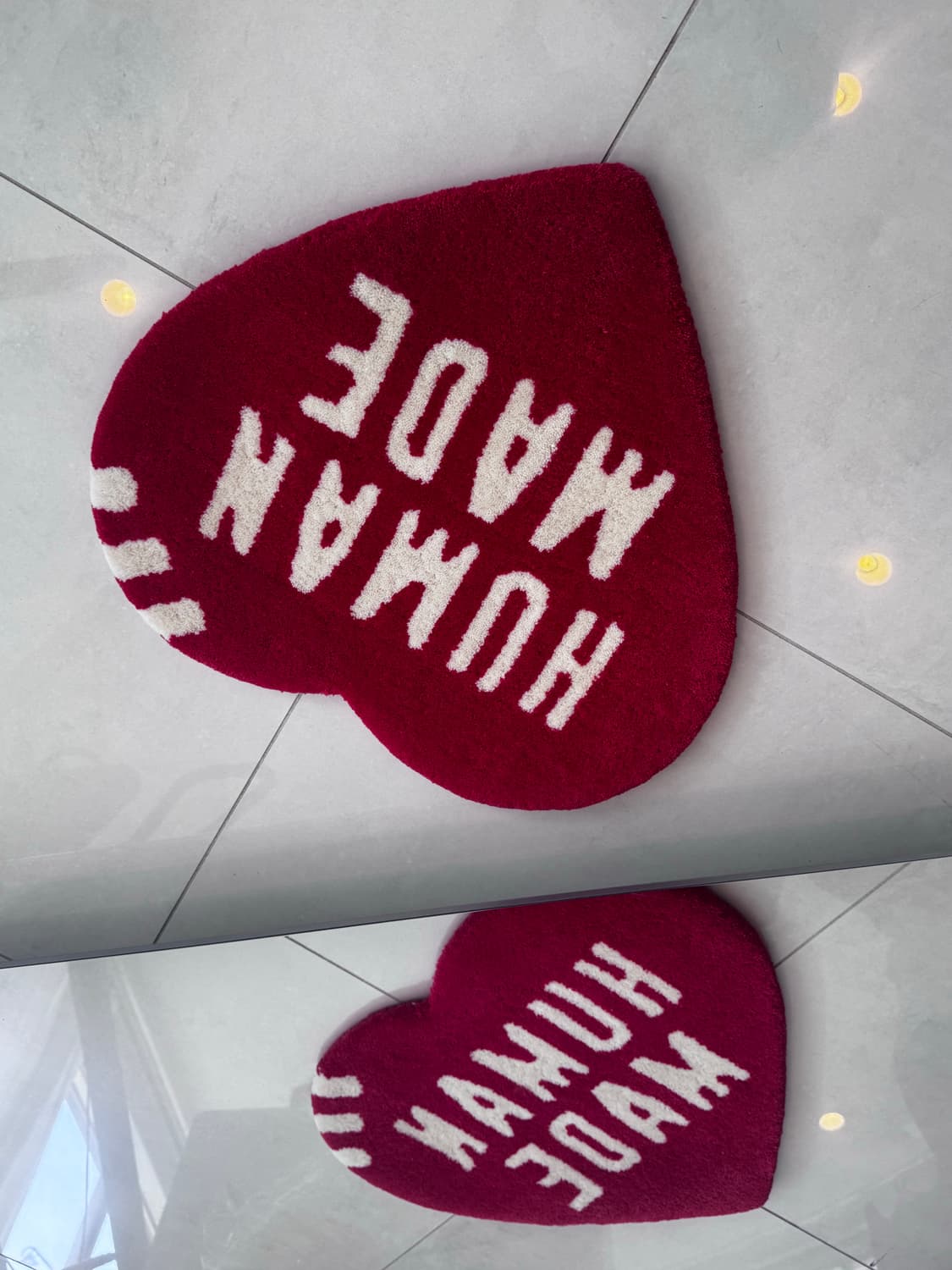 Human Made Heart Rug Small Brown 小物 HUMAN MADE Heart Rug red