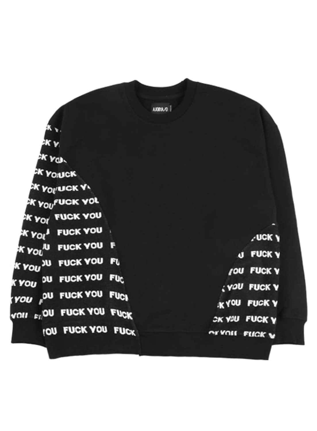 【AJO AJOBYAJO】FUXX YOU Knit Mixed Sweatshirt AJOBYAJO FUXX YOU Sweatshirt | 후루츠패밀리