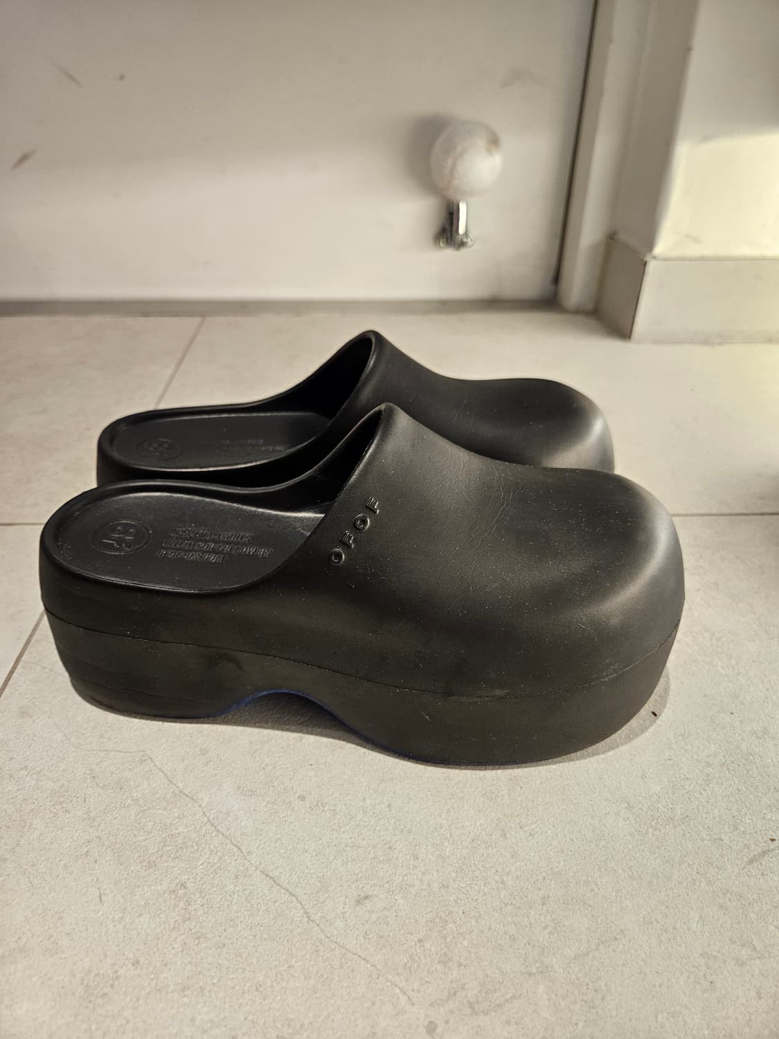 OFOF 1F MATT BLACK ブーツ 箱付き》OFOF シューズ ブラック 黒 1F