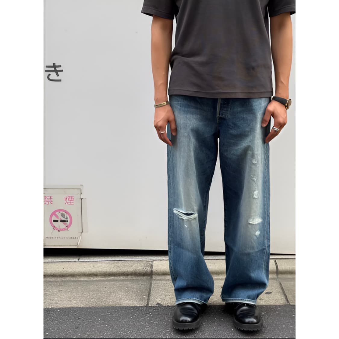 新品 25FW visvim 01 WIDE DMGD-44 W30 L30 新品 25FW visvim 01 WIDE DMGD-44 W30 L30 SOCIAL SCULPTURE 01 WIDE