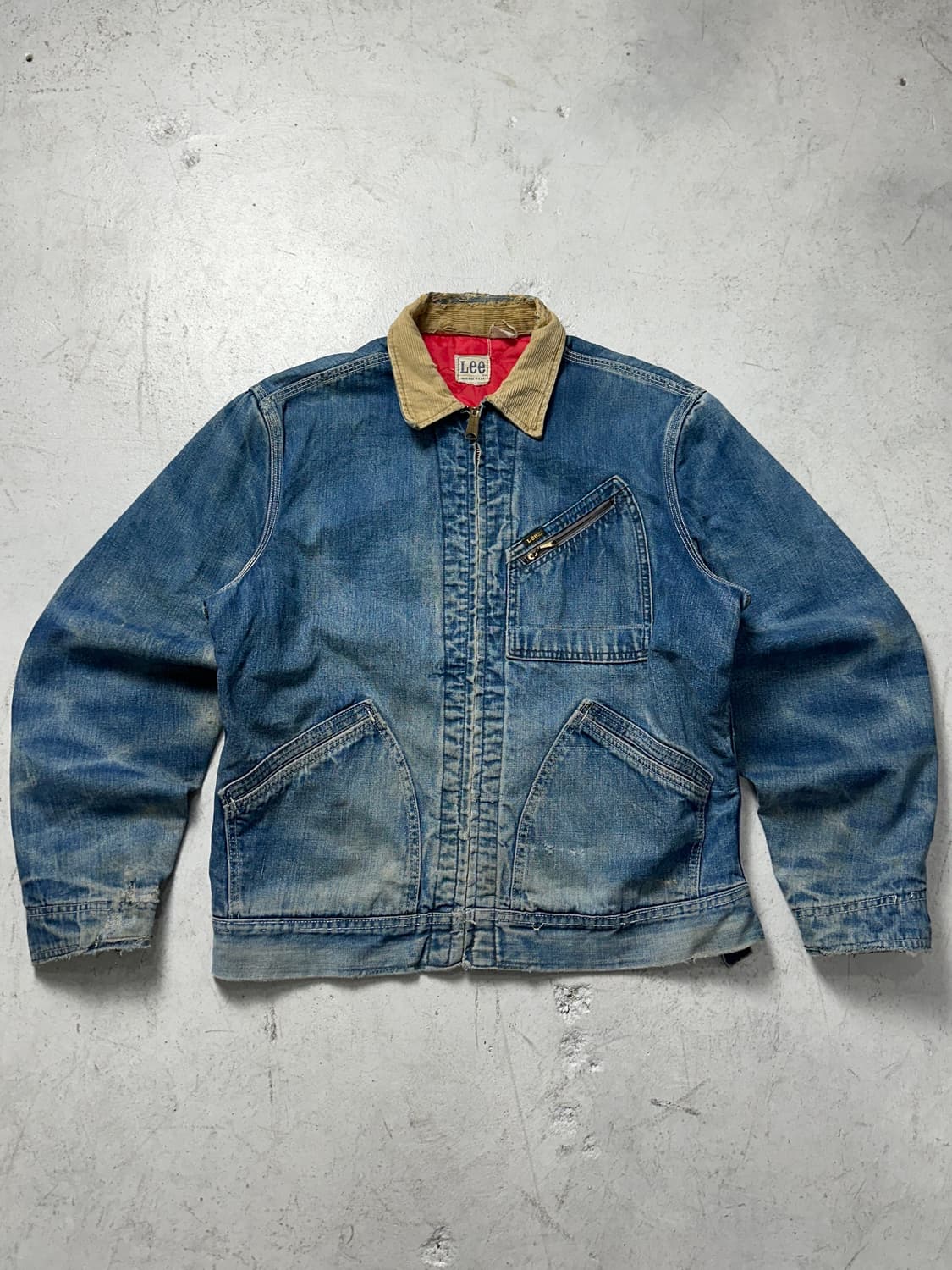 Lee 101 Lee 191 Jacket 70s Lee 191-LB Denim Work Jacket (No MR)
