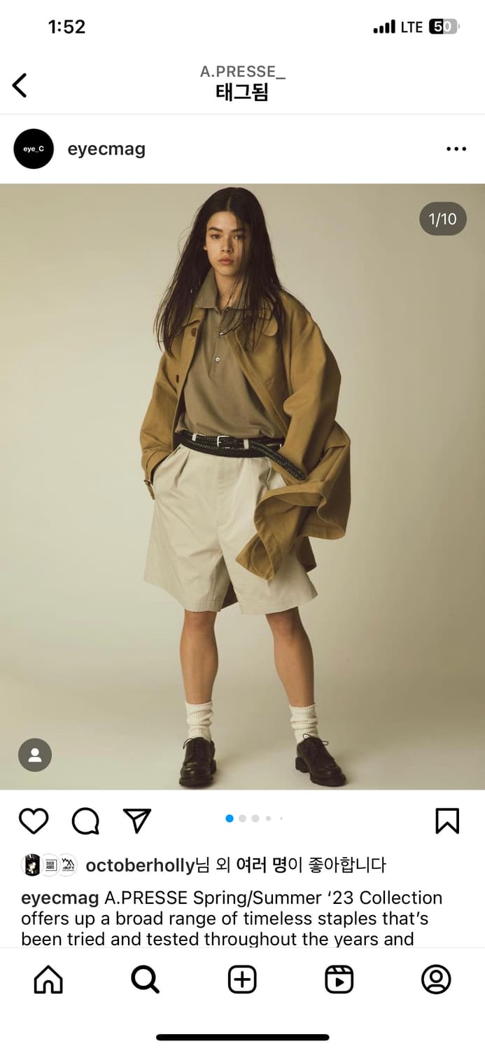 a.presse motorcycle half coat サイズ1 A.PRESSE (ア プレッセ) Motorcycle Half Coat 23SAP-01-15H