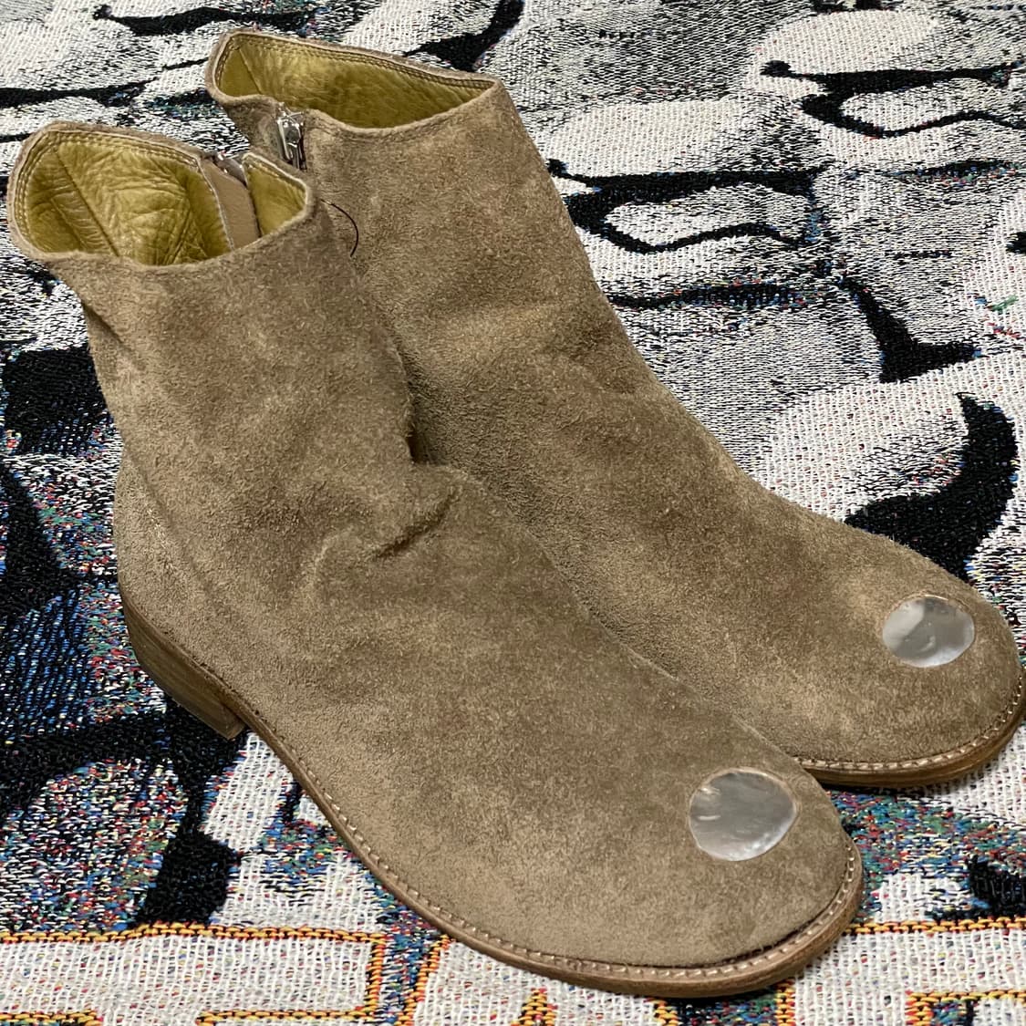 UNDERCOVER(アンダーカバー) 15ss スティールトゥ スエード