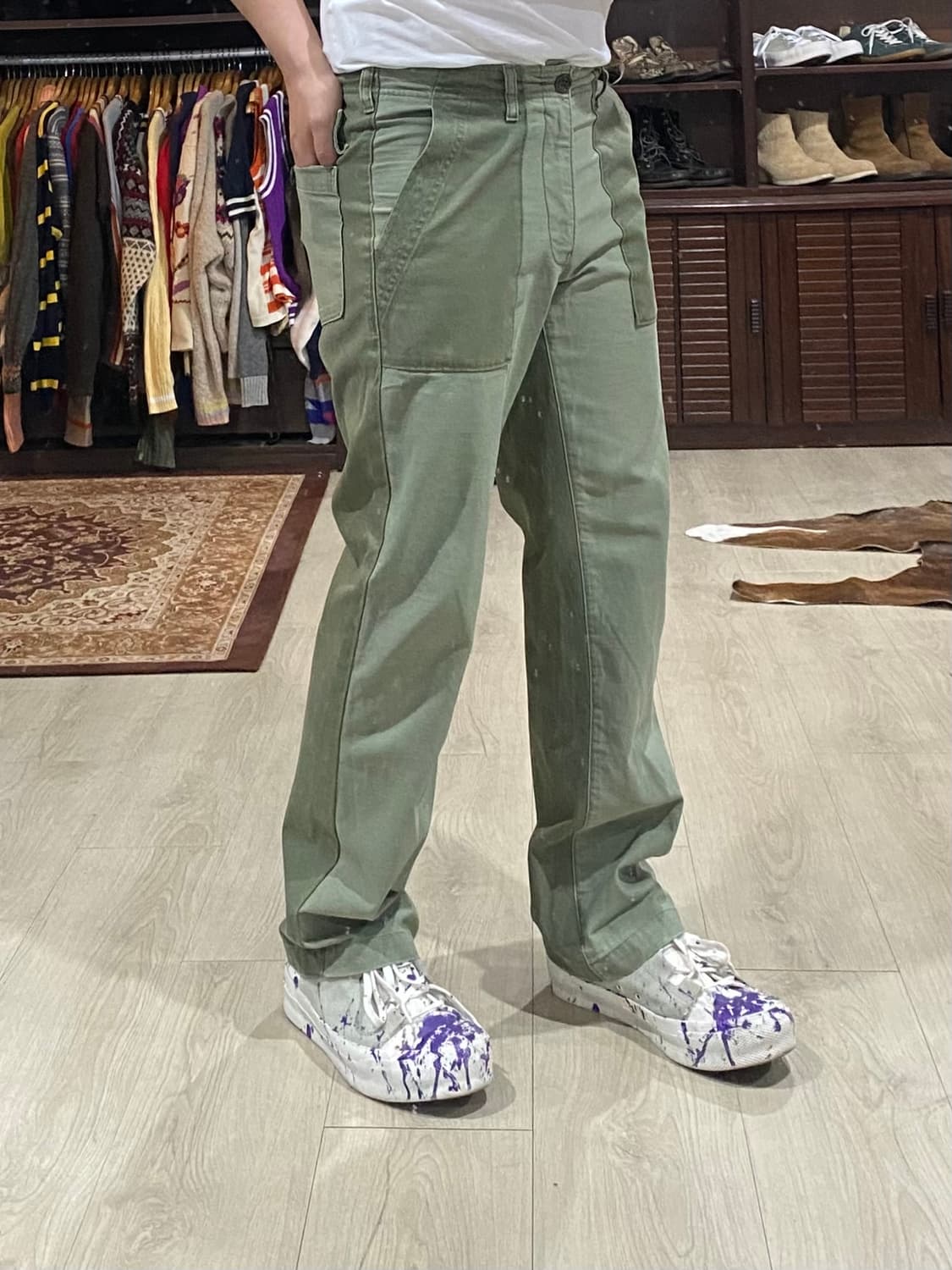 パンツ UNITED ARROWS SONS fatigue trousers UNITED ARROWS & SONS＞ FATIGUE TROUSERS/トラウザーズ