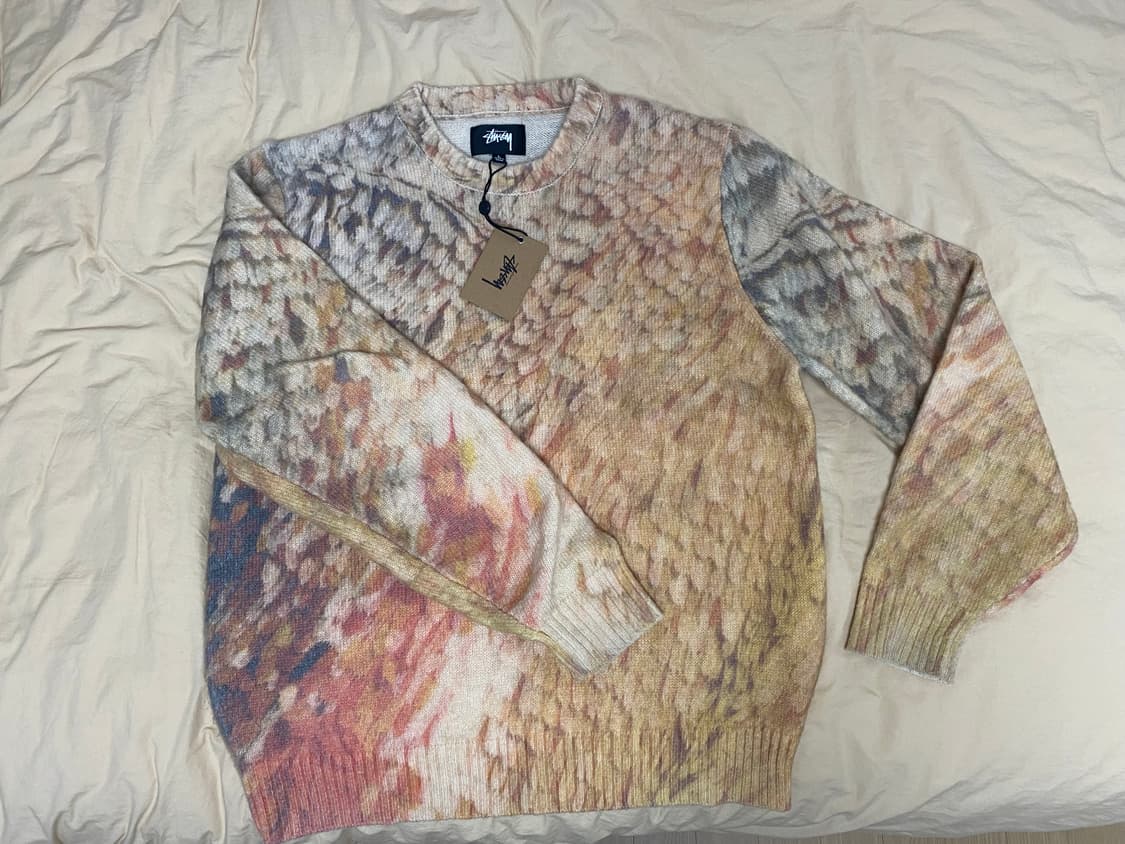 Stussy WINGS PRINT SWEATER FW21 ニット セーター 【公式通販】