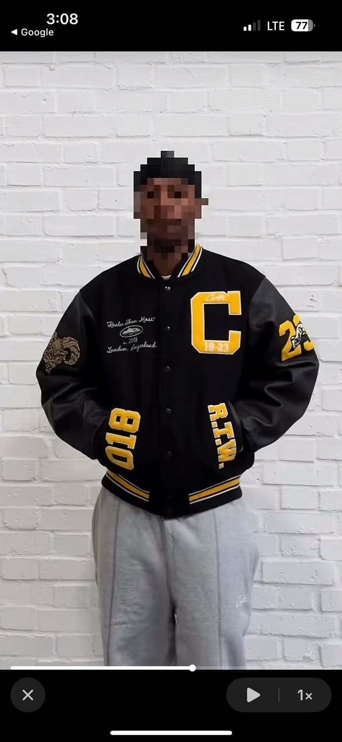 코르테이즈 바시티 자켓 corteiz goat varsity jacket | 후루츠패밀리