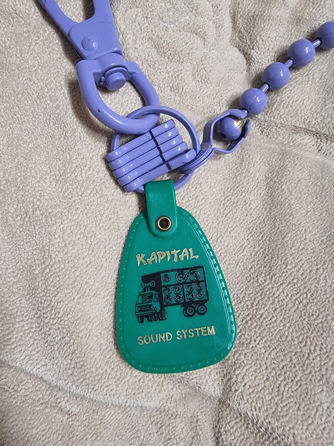 小物 KAPITAL Wallet chain Kapital × Kapital Kountry Kapital Blue Ball Long Wallet