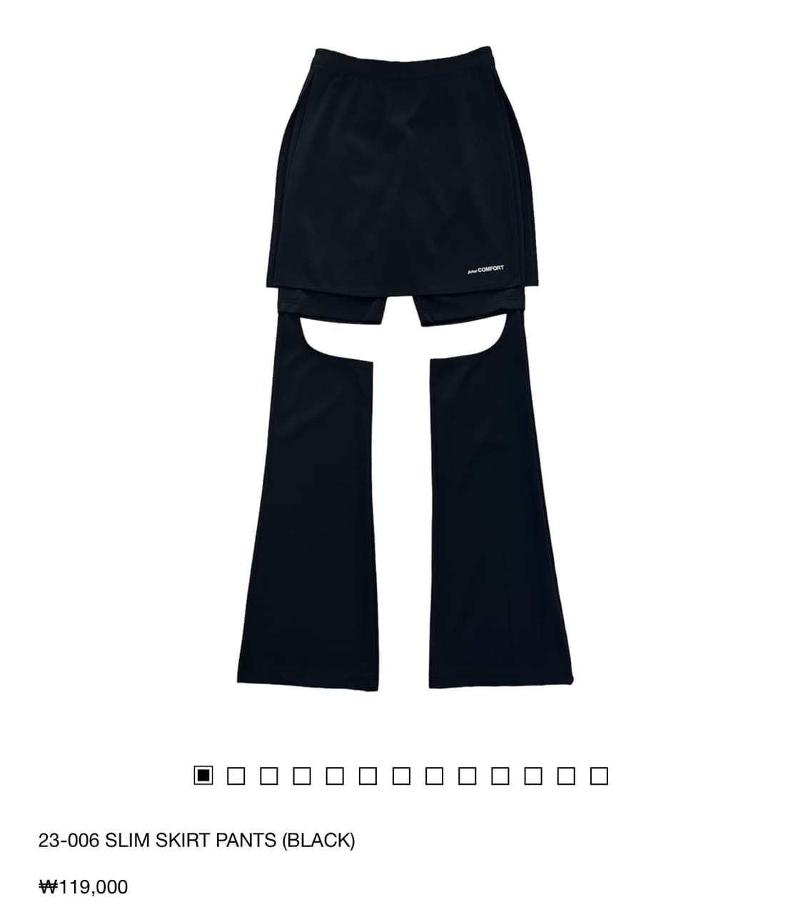 スカート jichoi SS24 DETTACHABLE SKIRT PANTS スカート jichoi SS24 DETTACHABLE SKIRT PANTS 지초이 jichoi