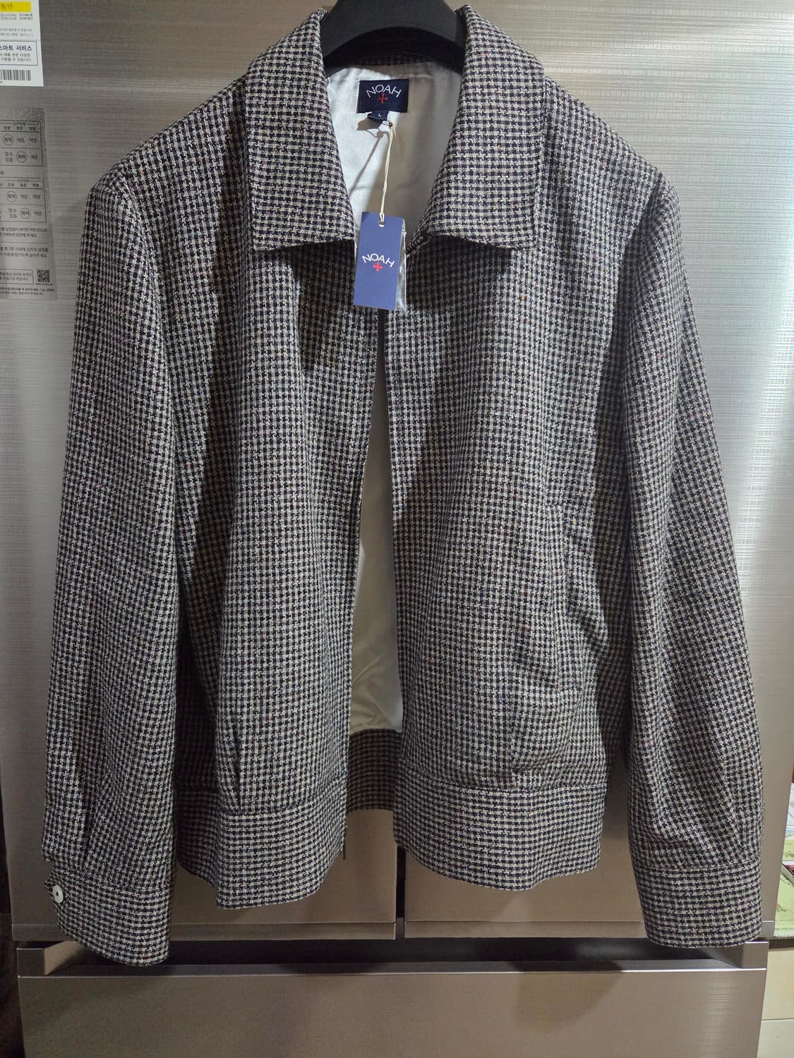 NOAH Ricky jacket Noah - Ricky Jacket in Black/Grey at Nordstrom