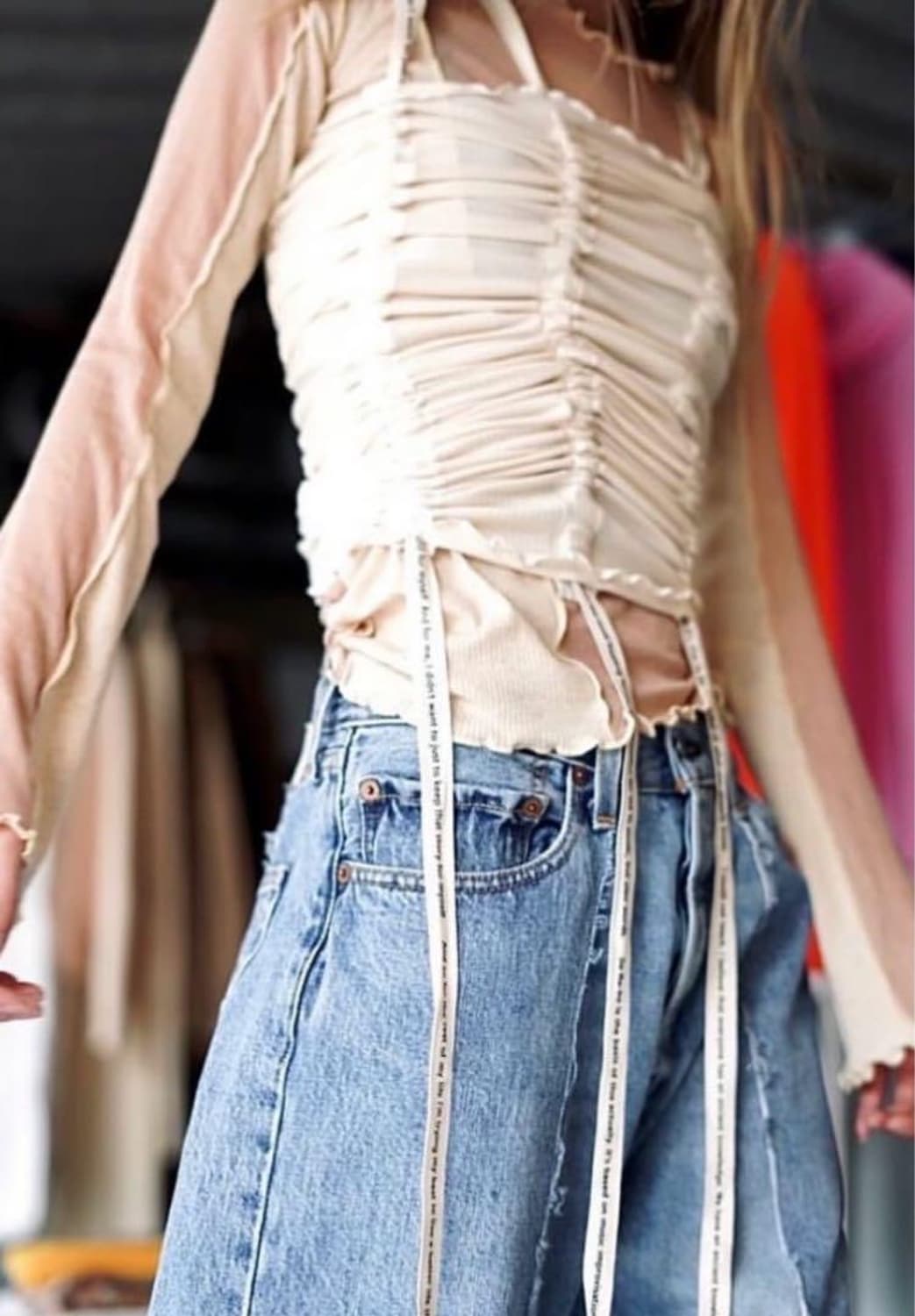 （新品）Baserange Hewn Strap Top Baserange Hewn Strap Top | 후루츠패밀리