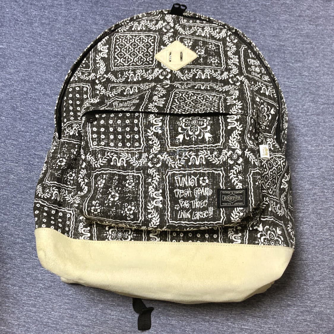 Reyn Spooner Porter X Stussy ×STUSSY/×Reyn Spooner/トートバッグ/--/BLK