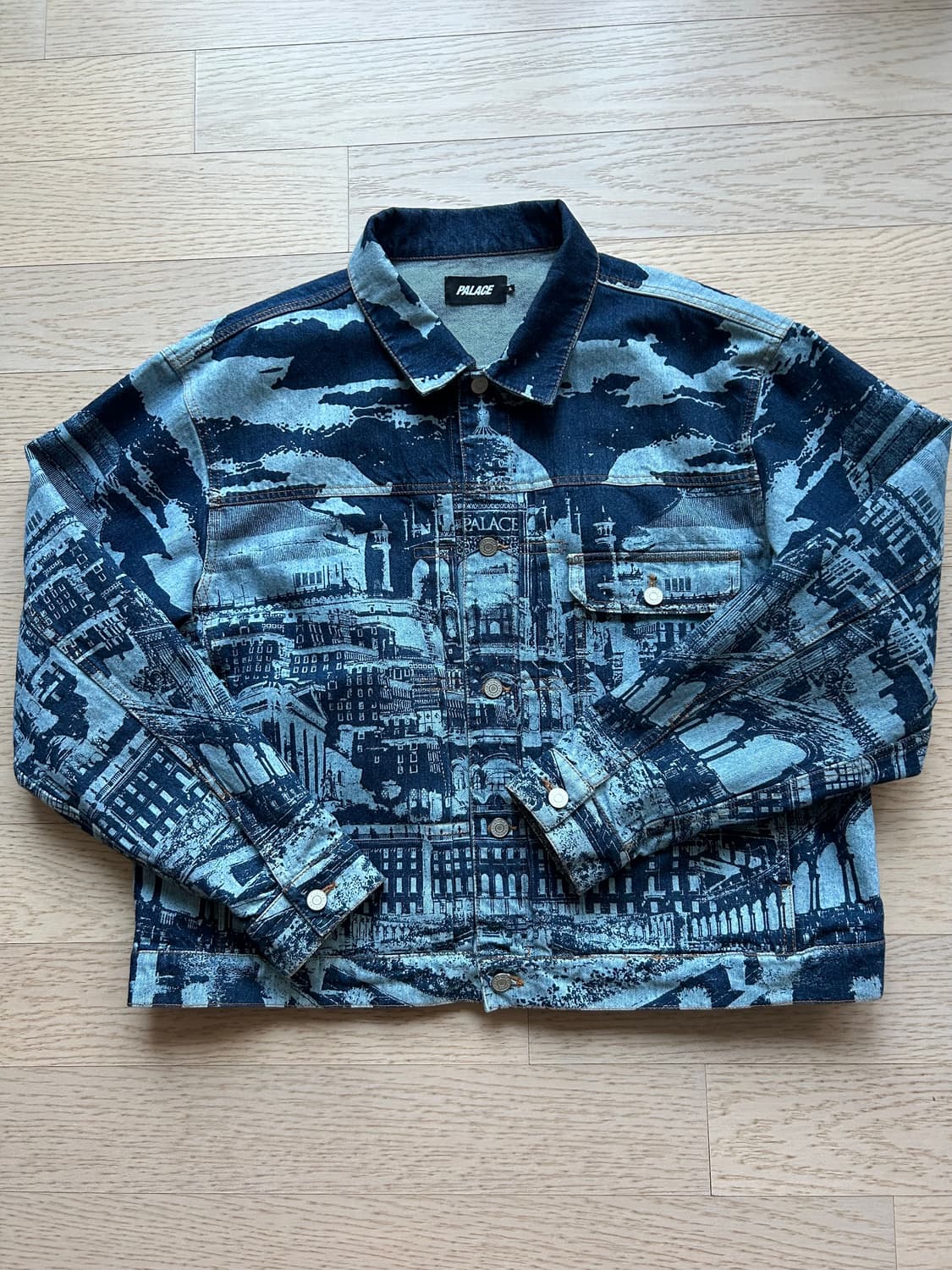 ジャケット・アウター palace mega denim jacket M Buy Palace Denim Jacket 'Mega Palace' - P25JK048 | GOAT UK