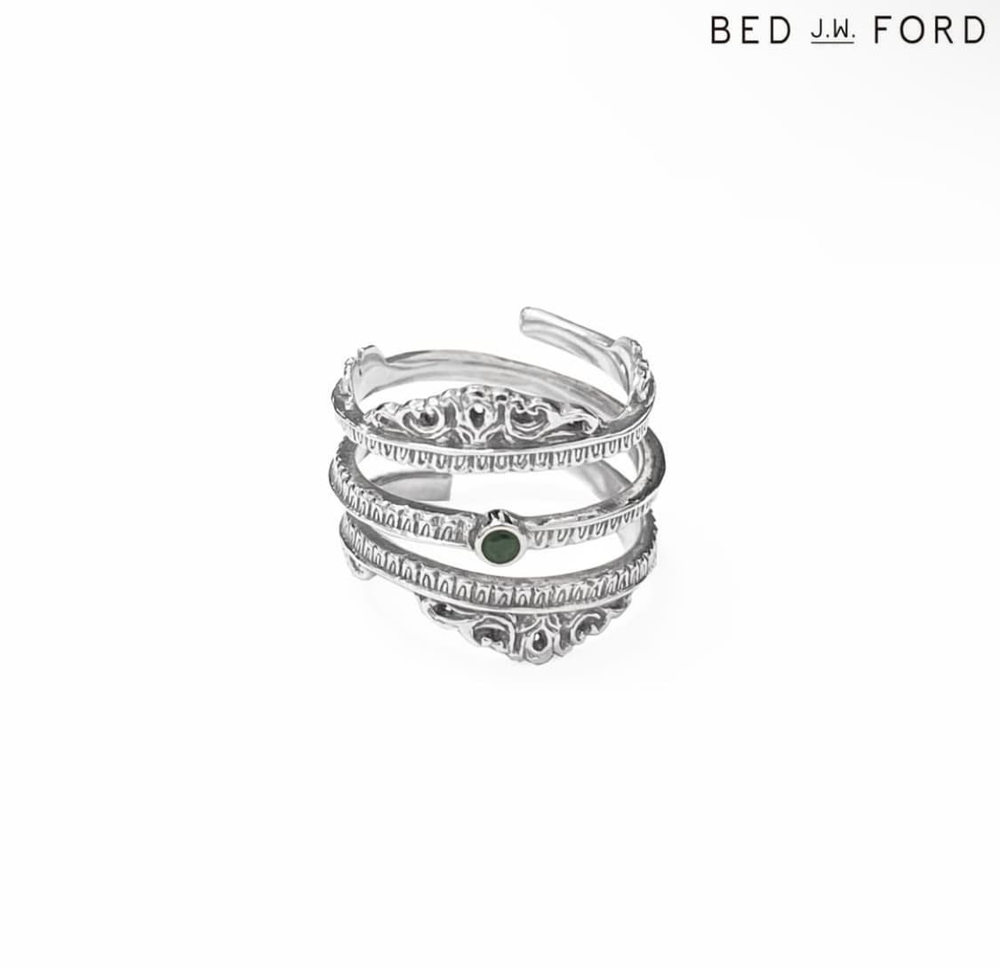 Silver BED FORD J.W. Ring Ford Roll - Rings, ベッドフォード 公式 