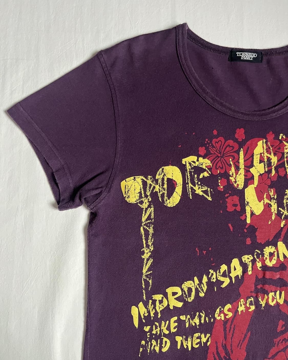 Tornado Mart Flower Printed T | 후루츠패밀리