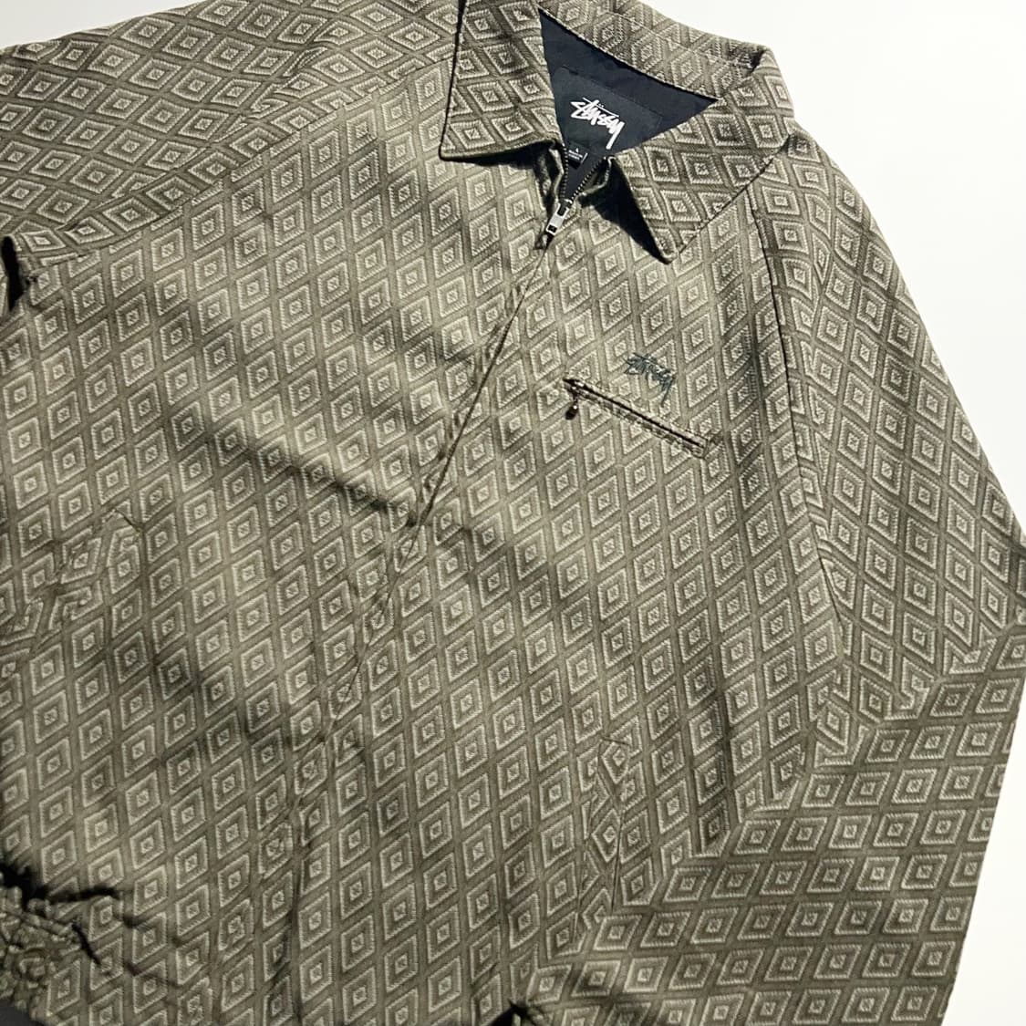 stussy Bryan Diamond Jacket M