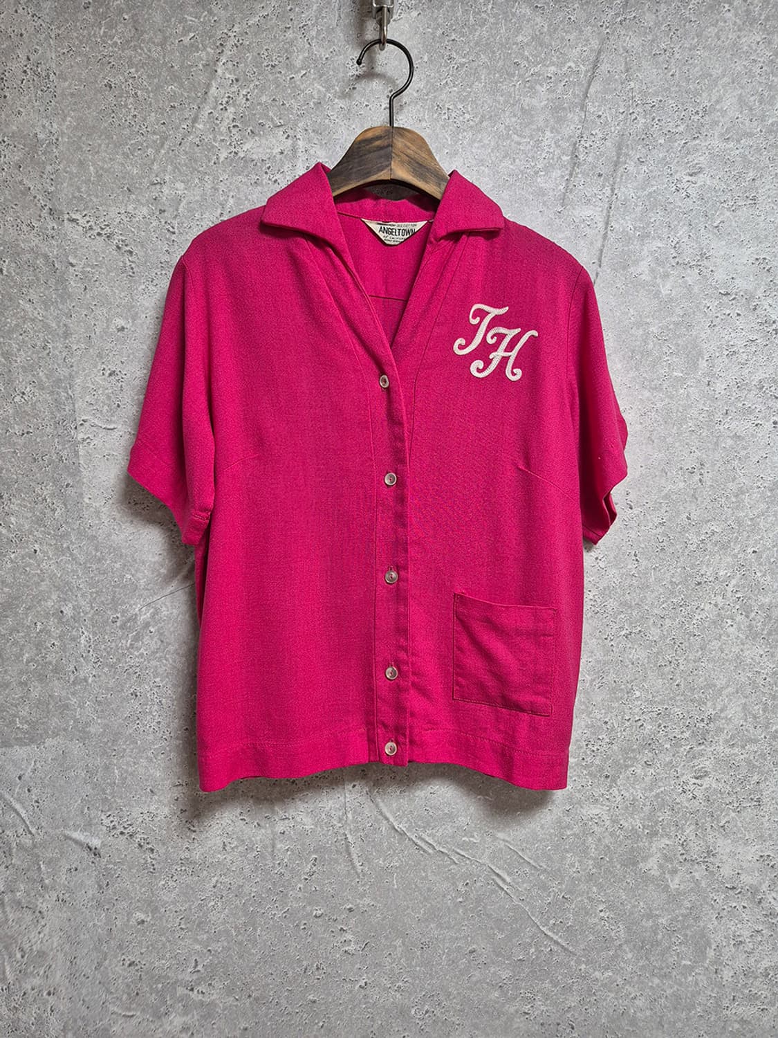 60's ANGELTOWN bowling shirt | 후루츠패밀리