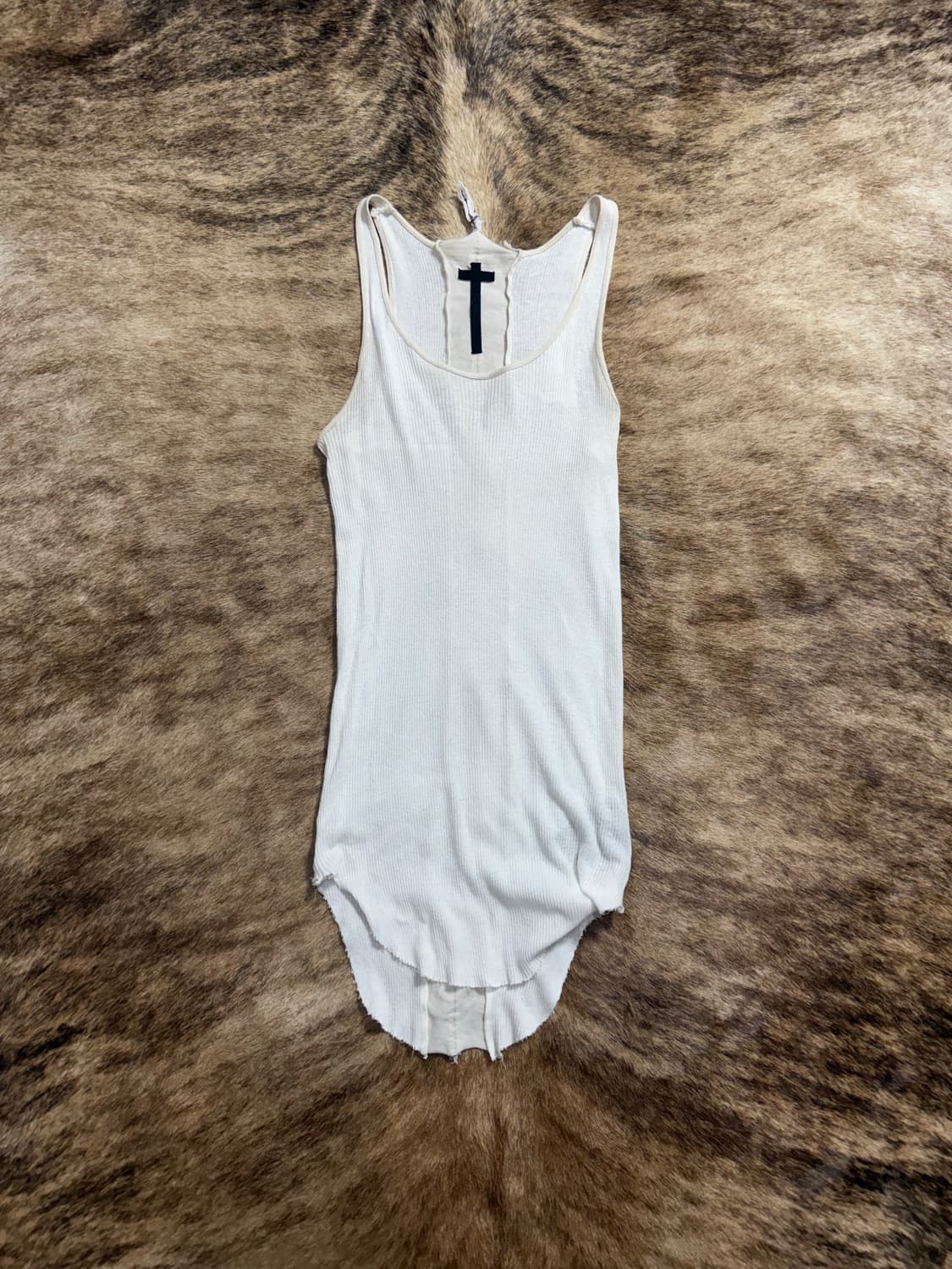 if six was nine BACK CROSS タンクトップ