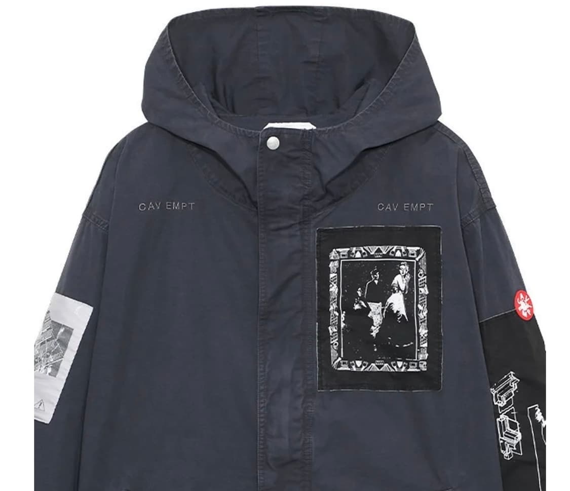 L]Cav Empt Patched Zip Hood Jacket 22ss | 후루츠패밀리