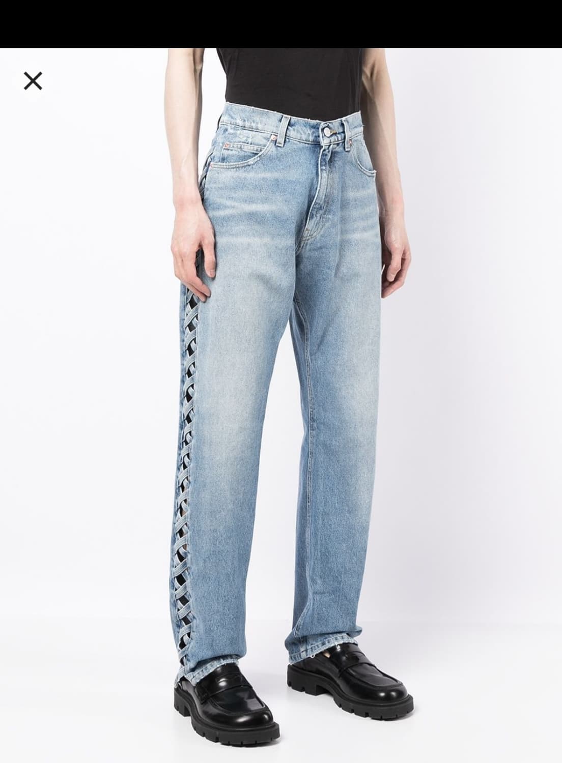 Martine rose マーティンローズ　cross hatch ジーンズ Martine Rose Cross Hatch Jeans | Garmentory