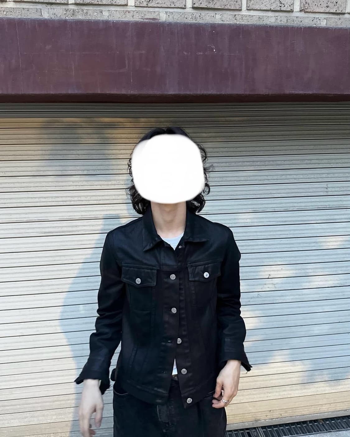 1999 Helmut Lang coated denim jacket | 후루츠패밀리