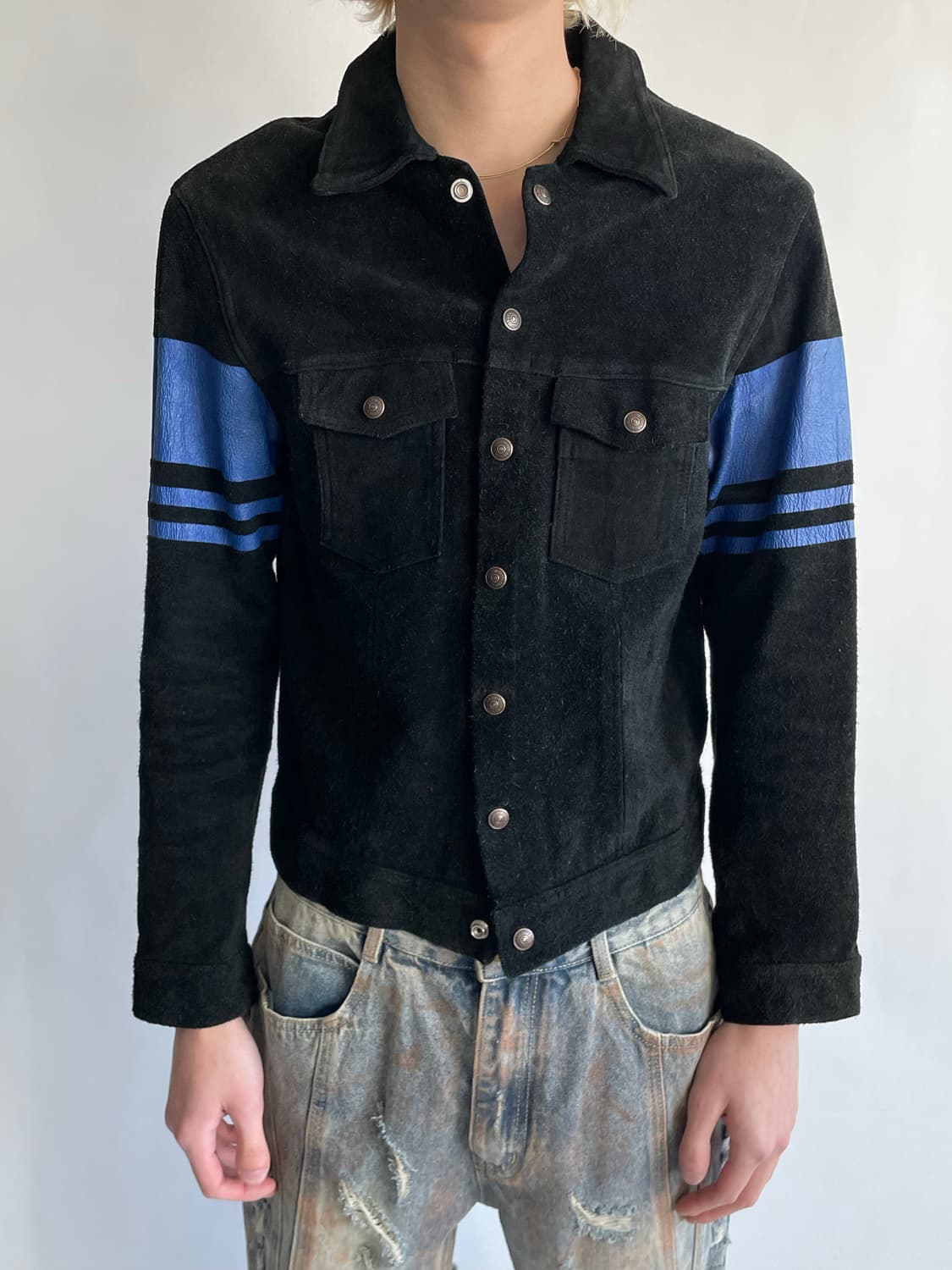 UNDERCOVER 1997AW LEAF期 名作 スウェードジャケット UNDERCOVER 初期