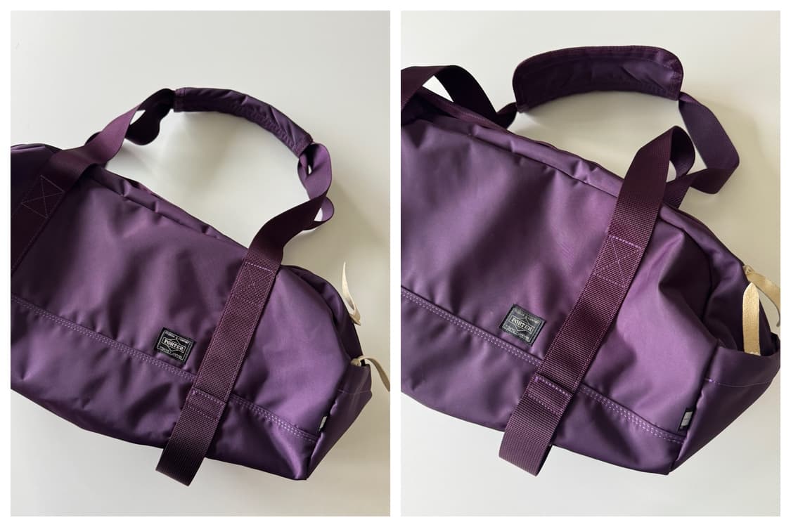 Head Porter Shati Boston duffle bag 퍼플 | 후루츠패밀리