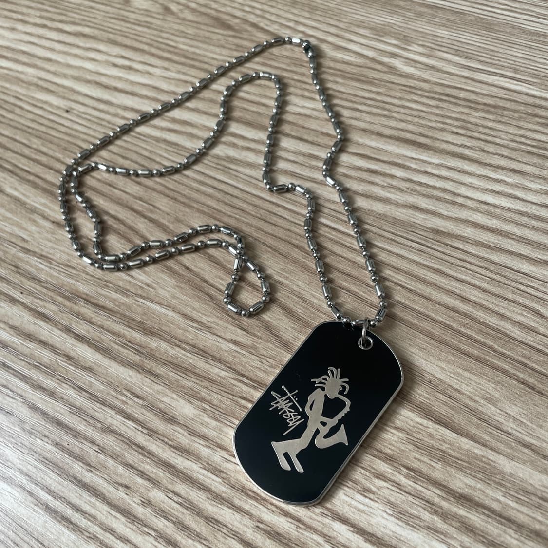 STUSSY ERIC HAZE ドッグタグネックレス STUSSY ERIC HAZE ドッグタグネックレス - メルカリ