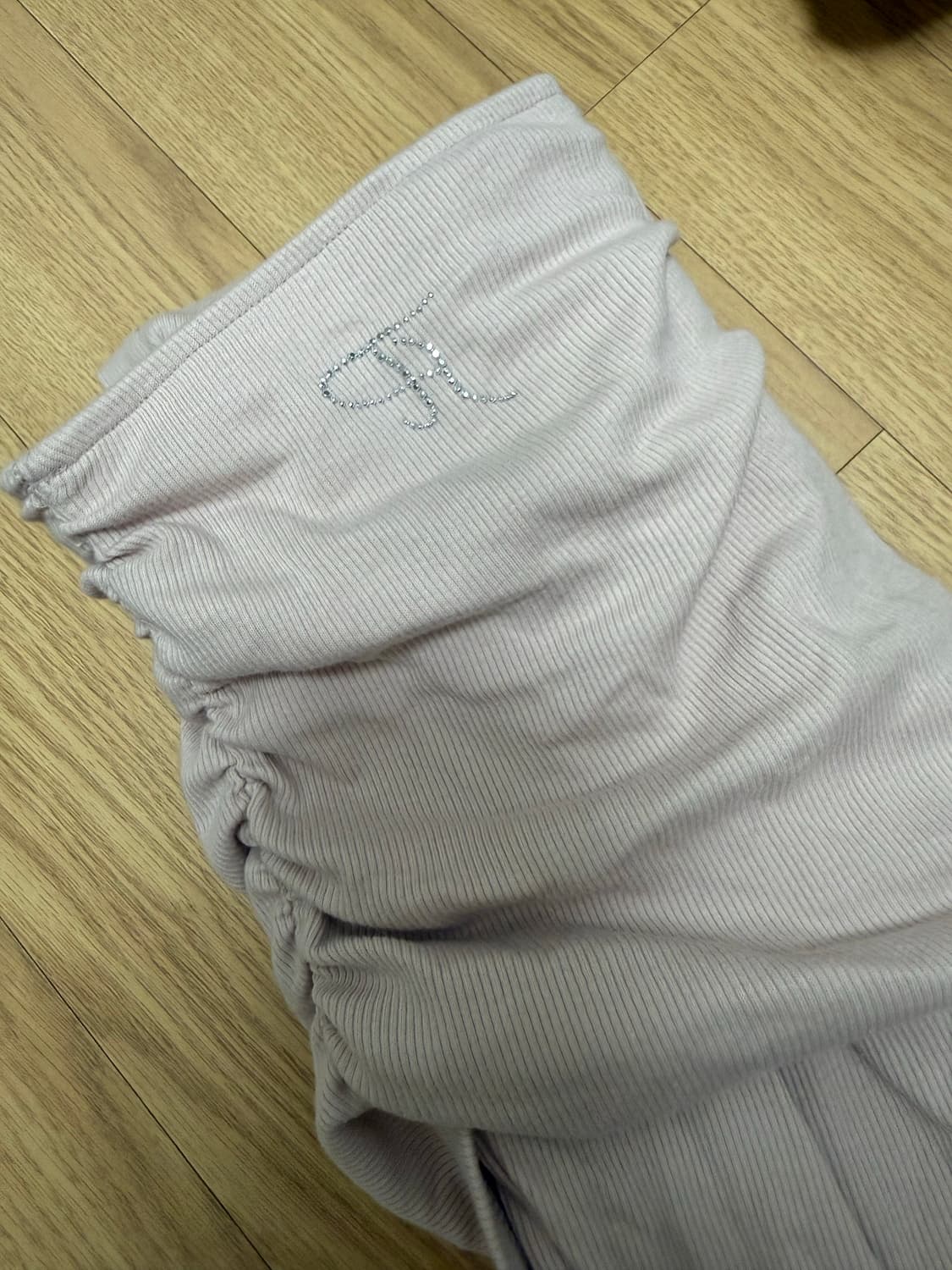 threetimes ♥ Jewel string bootcut pants /追跡付 Threetimes Jewel string bootcut pants (2color