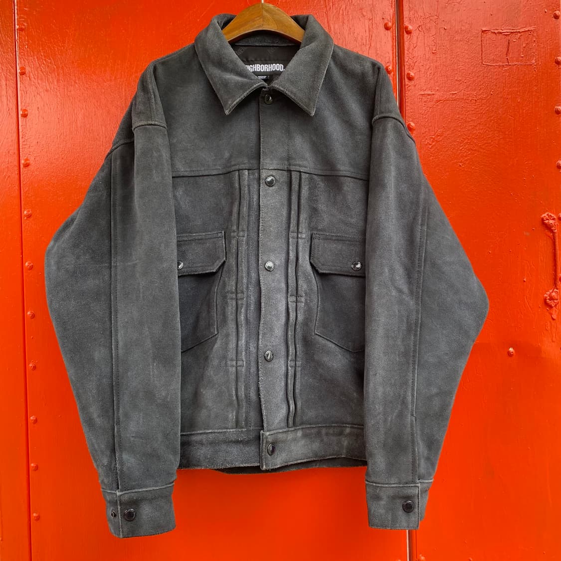 M) NEIGHBORHOOD Suede Type-2 JK | 후루츠패밀리