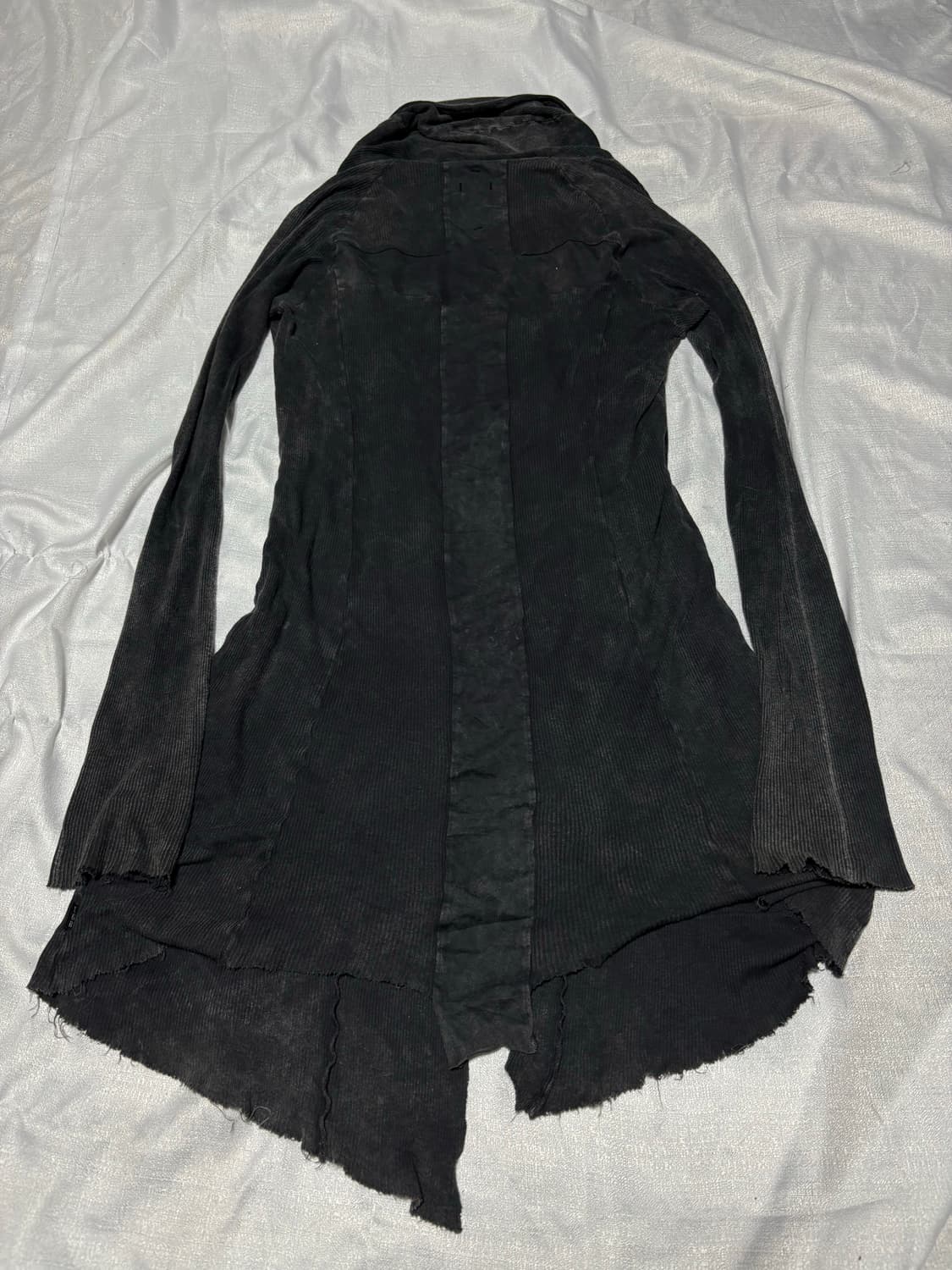 トップス 00s archive L.G.B. back cross cardigan L.G.B. Early 00s Bleached Back Cross Cardigan – DRIEW