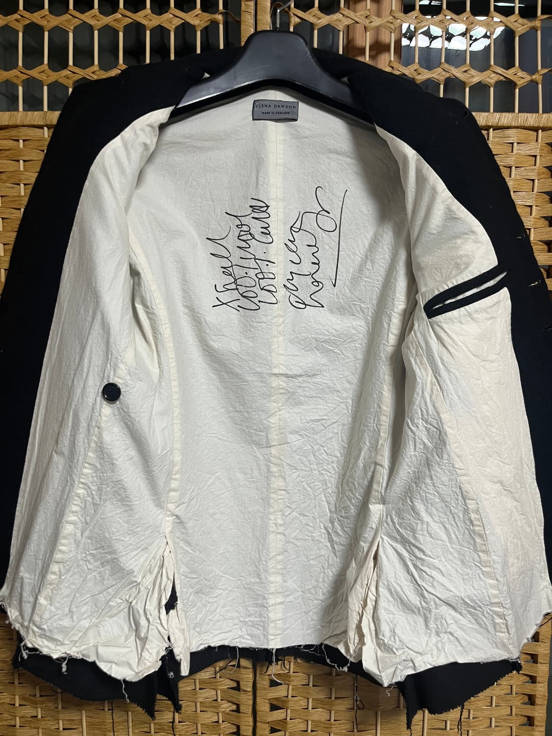 Elena dawson 22fw m.pocket flap blazer | 후루츠패밀리