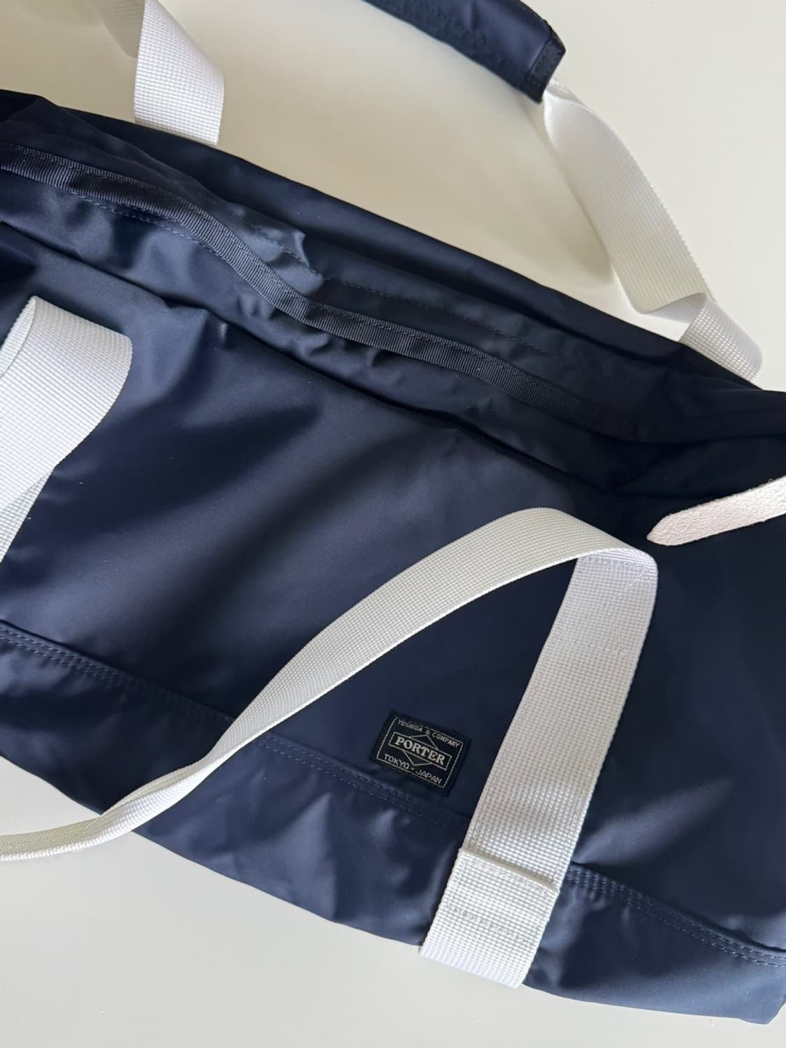 Head Porter Shati Boston duffle bag,Navy | 후루츠패밀리