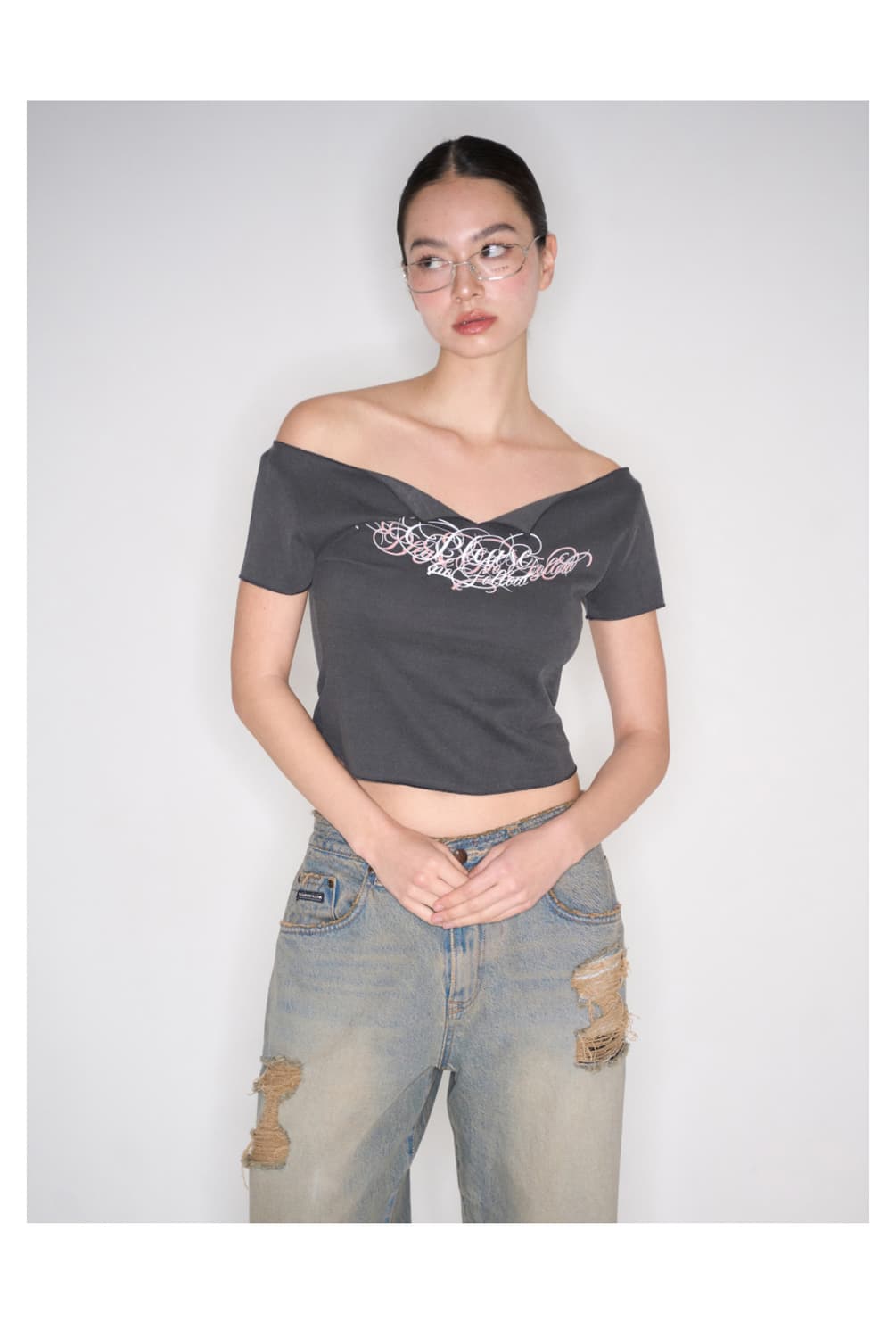 人気 ★PLEASENOFOLLOW★ FAYE VINTAGE LOGO TOP 人気 ☆PLEASENOFOLLOW☆ FAYE VINTAGE LOGO TOP