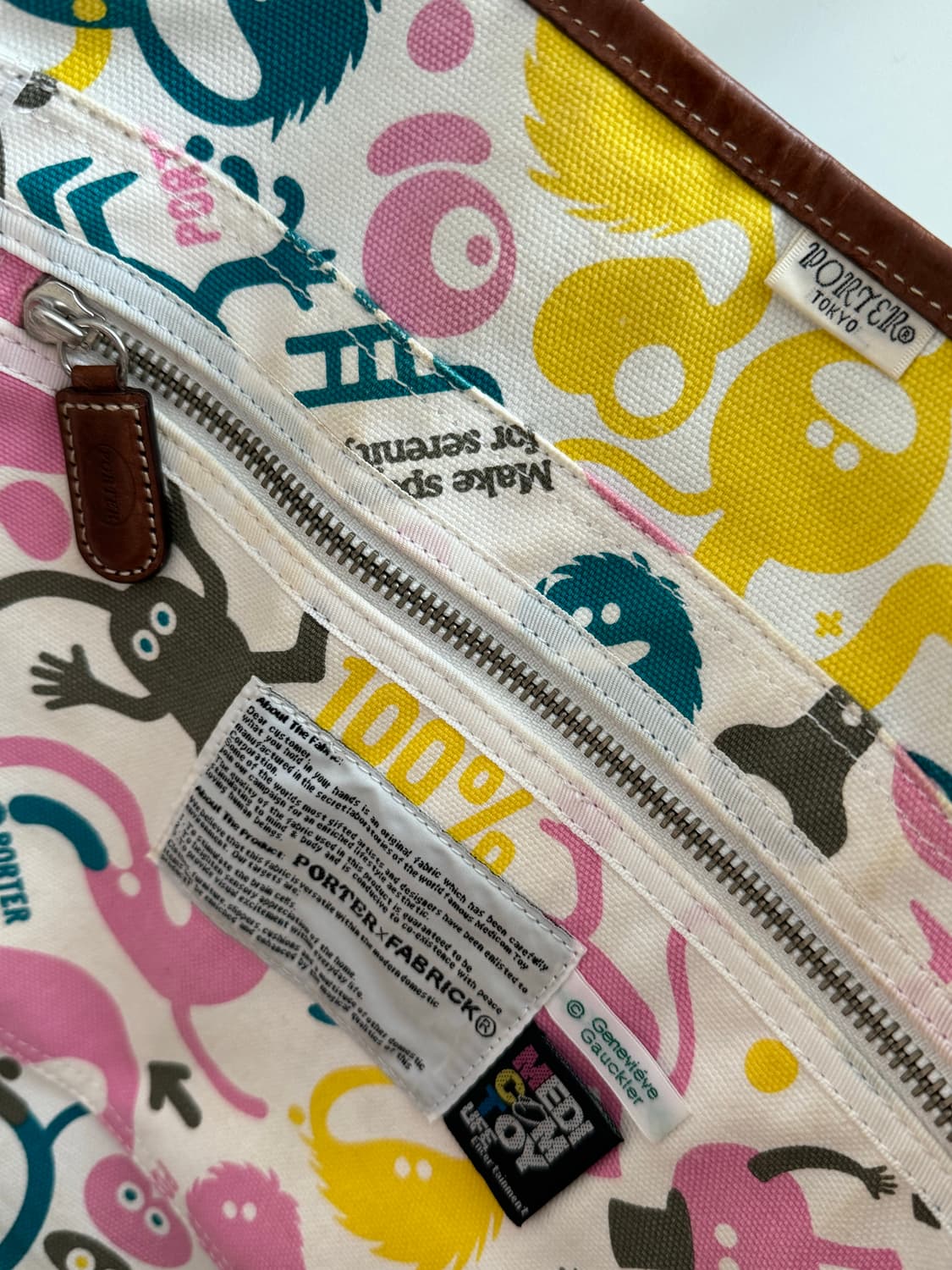 Porter x Fabrick tote bag | 후루츠패밀리