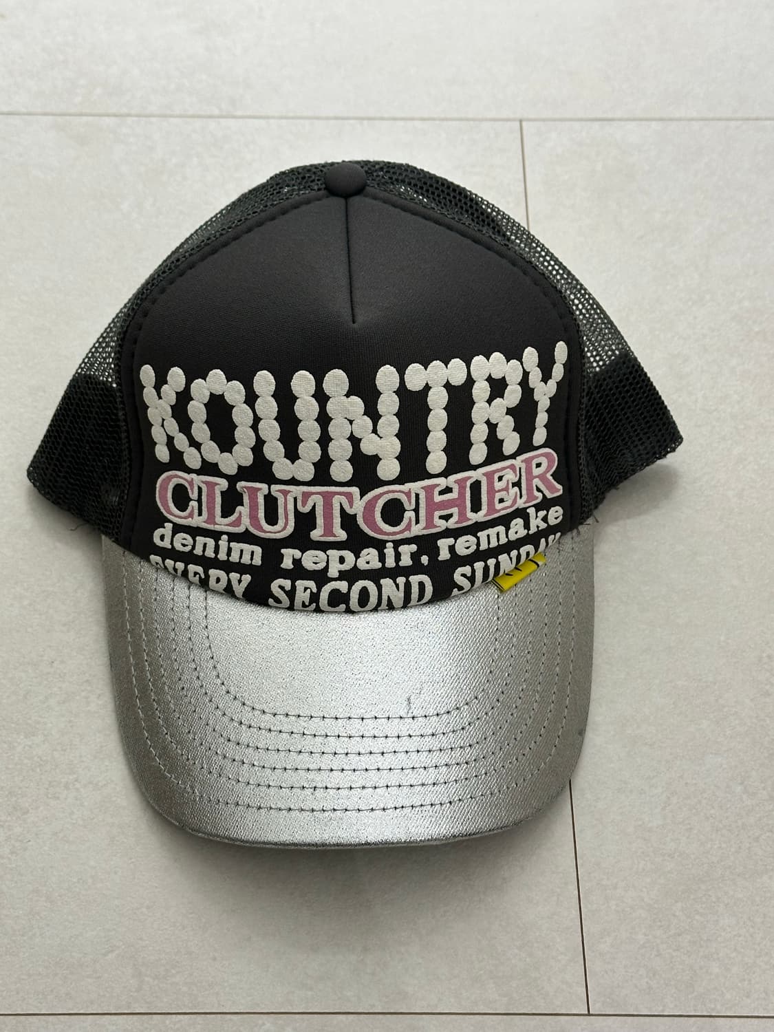 캐피탈 KAPITAL KOUNTRY PEARL-CLUTCHER SILVE | 후루츠패밀리