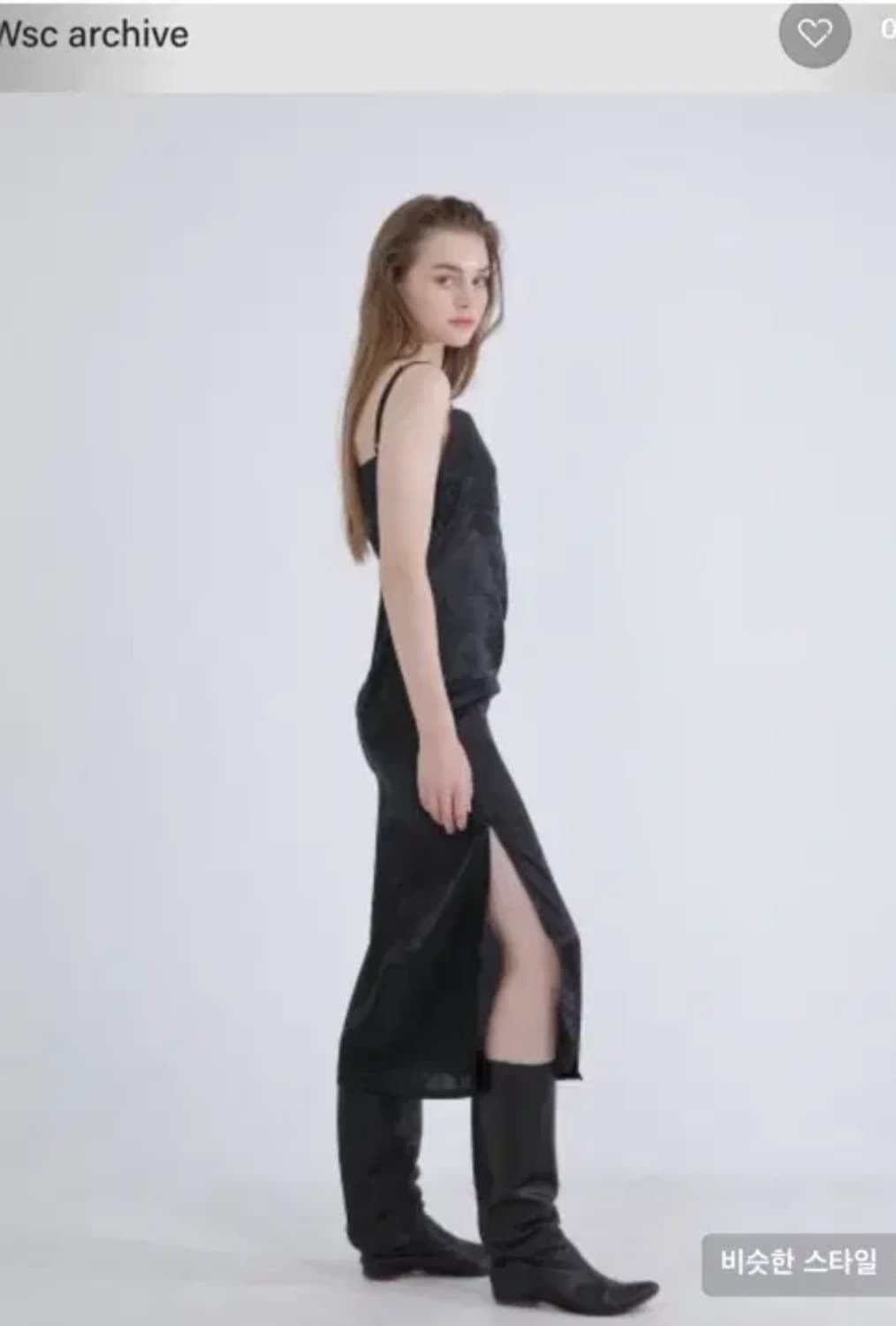ワンピース wsc archive layered top dress [BLACK] wsc archive layered top dress [BLACK]