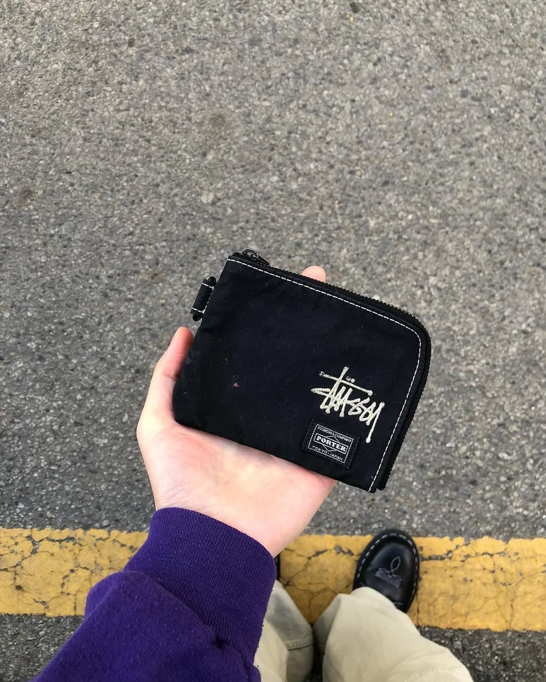 Ebay Zip Wallet Stussy Porter Wallet NEW Stussy Canvas Wallet